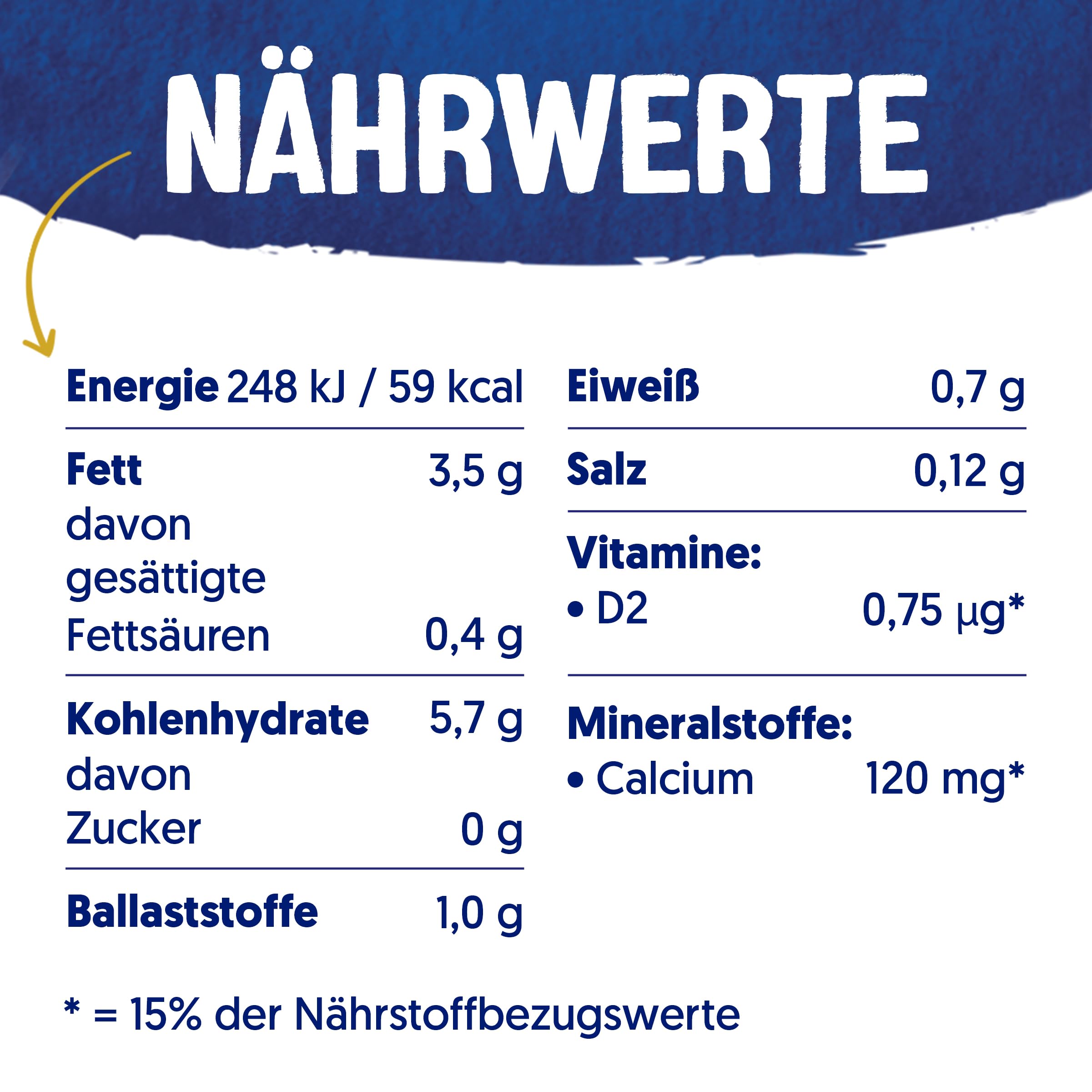 Alpro Not Milk 3,5% Fat (latte d'avena) - Custodia (1L x 8 confezioni)