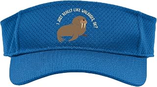 I Mag Walruses Simply Really I Funny Walrus Sport Sun Visor