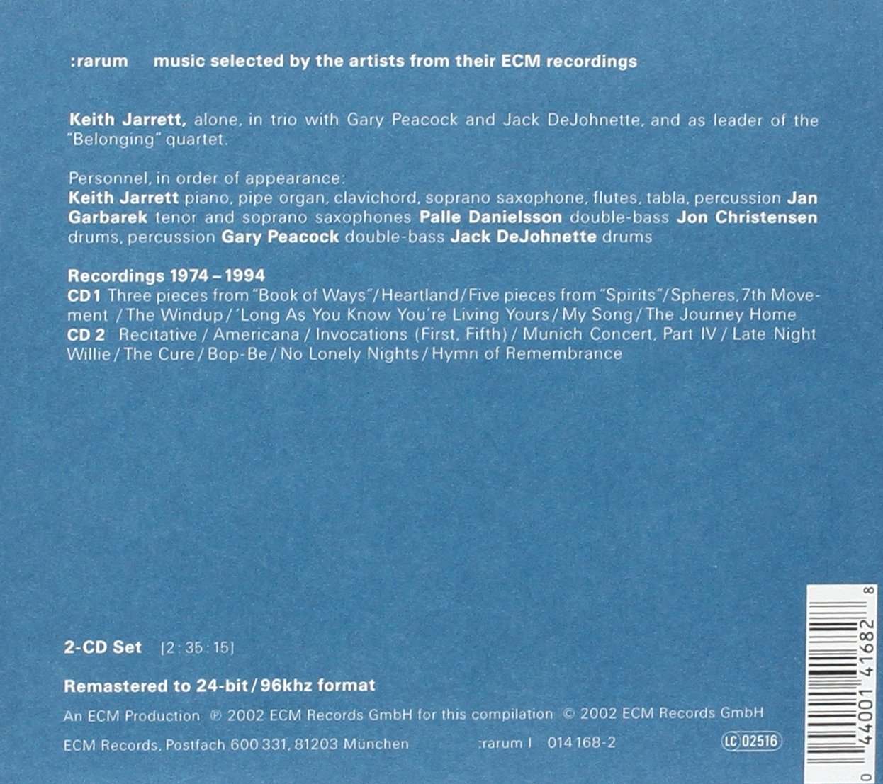Rarum Selected Recording
