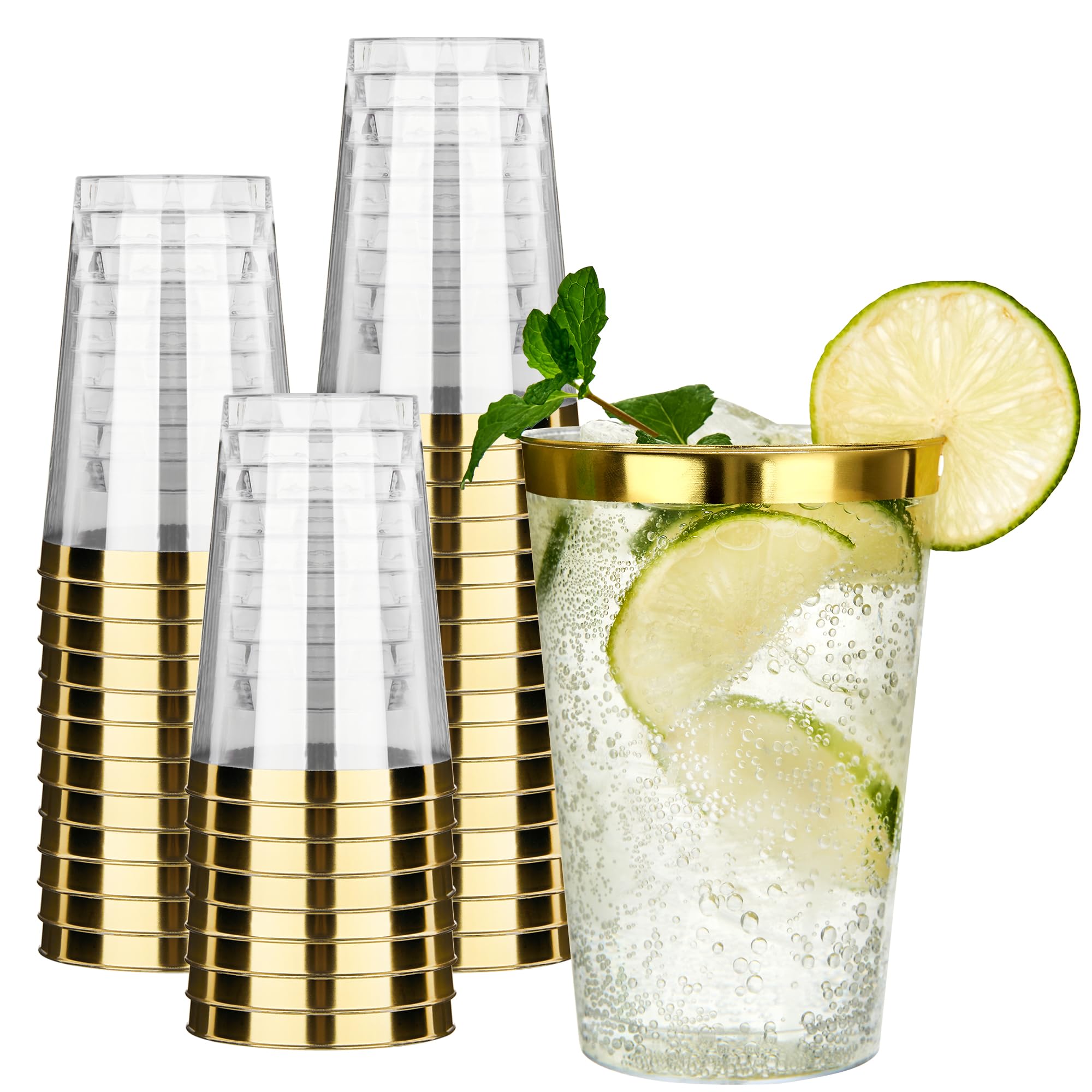 Clear Plastic Cups - 200 Pack for Parties -20