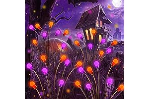 6Pack 48LED Halloween Lawn Lights Outdoor