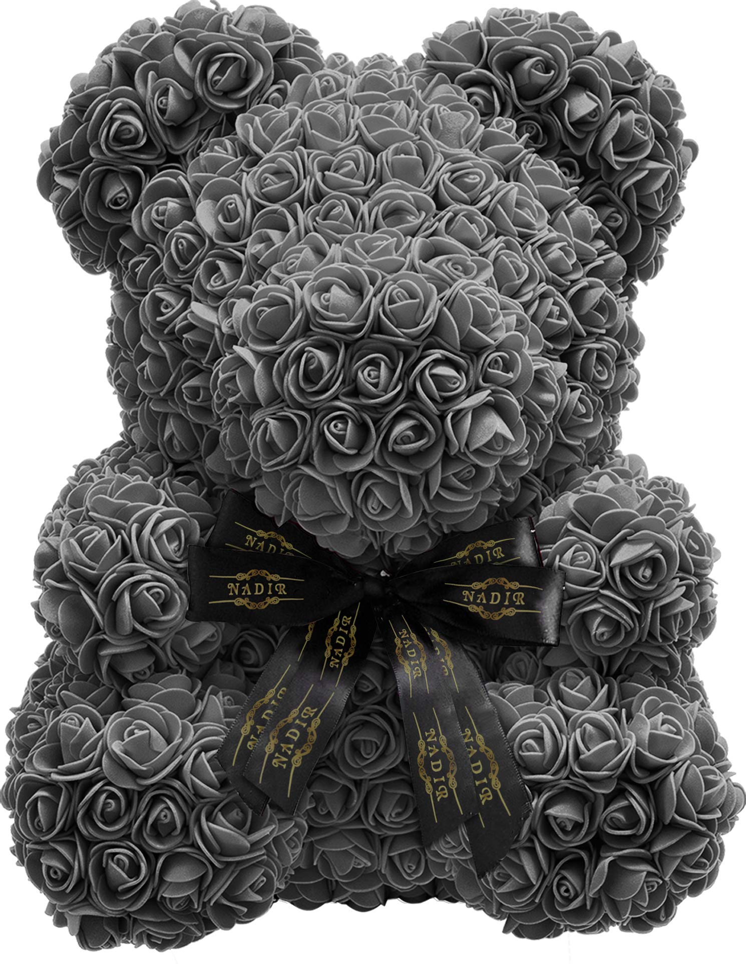 NADIR Orso Di Rose Con Fiocco - Regalo Romantico Per San Valentino