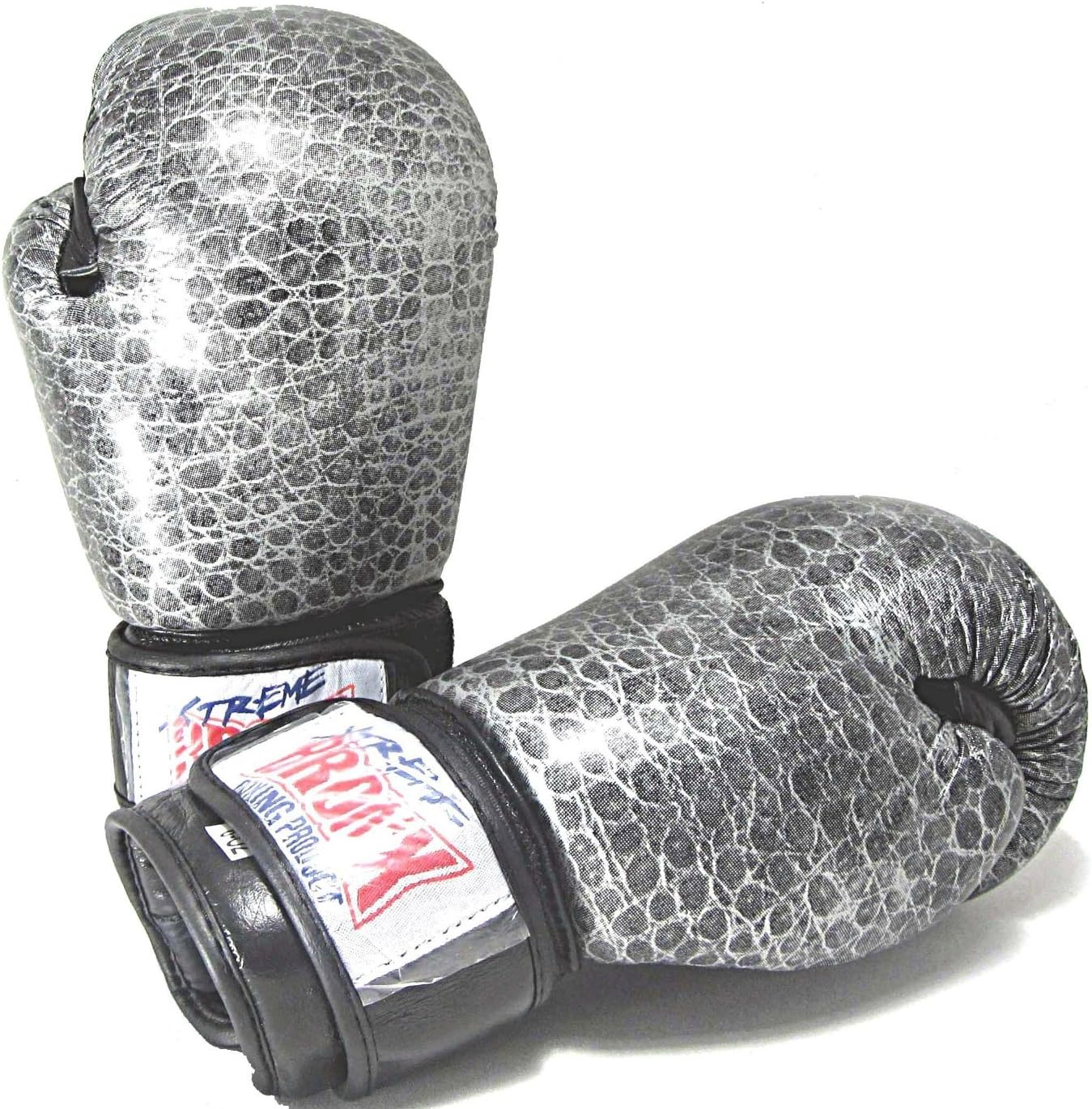 'CROCODILE' Design SafeSpar 16oz Boxing Gloves Sparring/Training Fight
