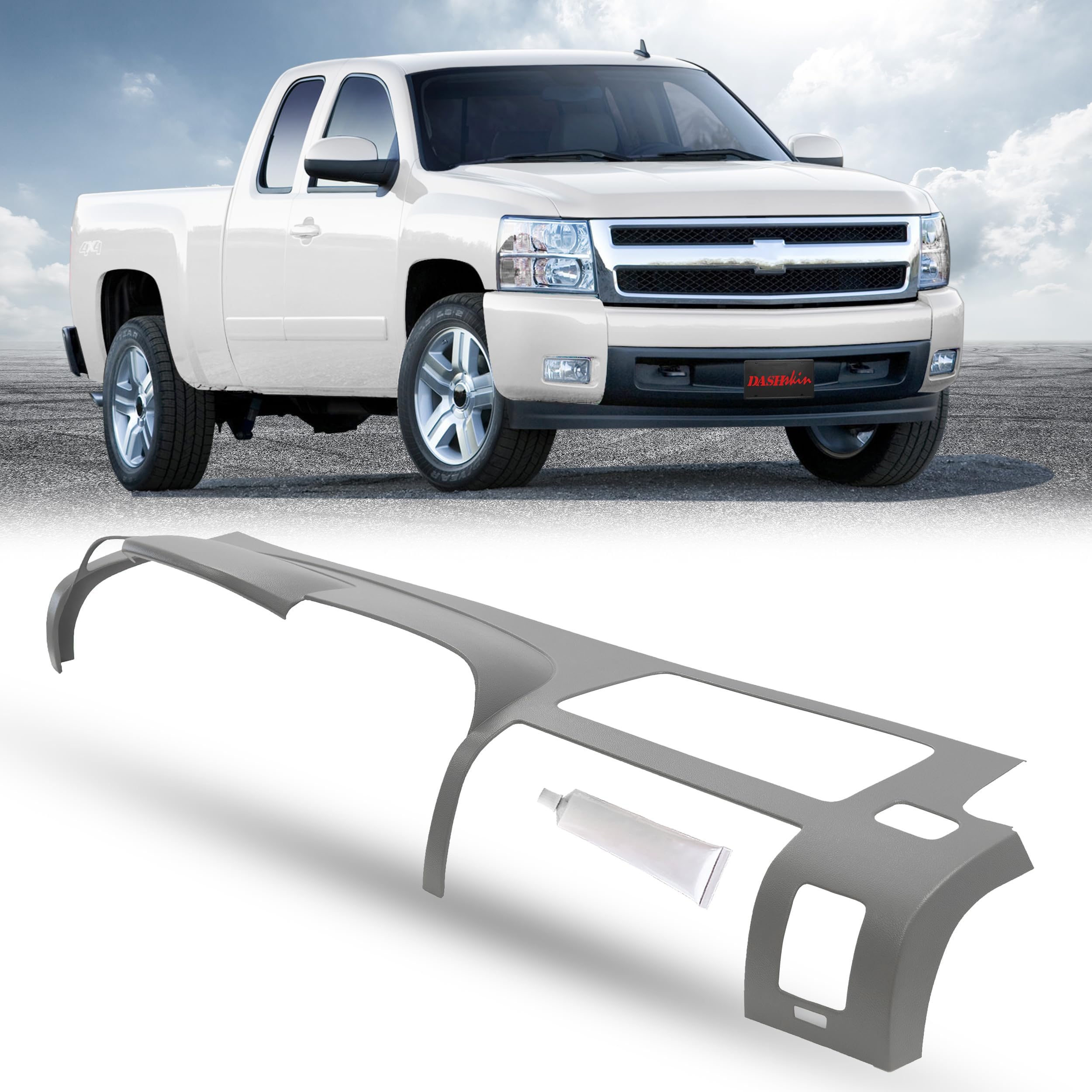 DashSkin USA American Made Molded Half Dash Cover Cap