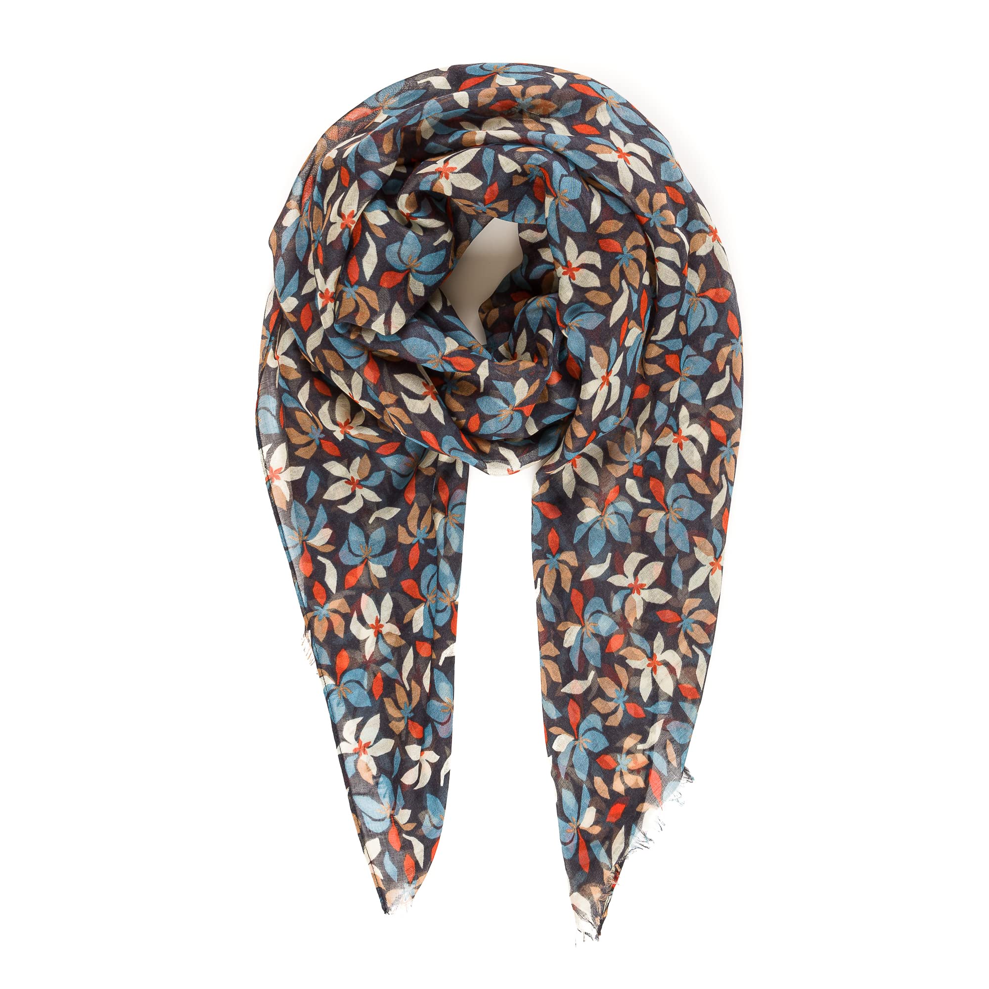 MELIFLUOS DESIGNED IN SPAIN Scarf for Women Lightweight Paisley Fashion for Summer Fall Scarves Shawl Wrap