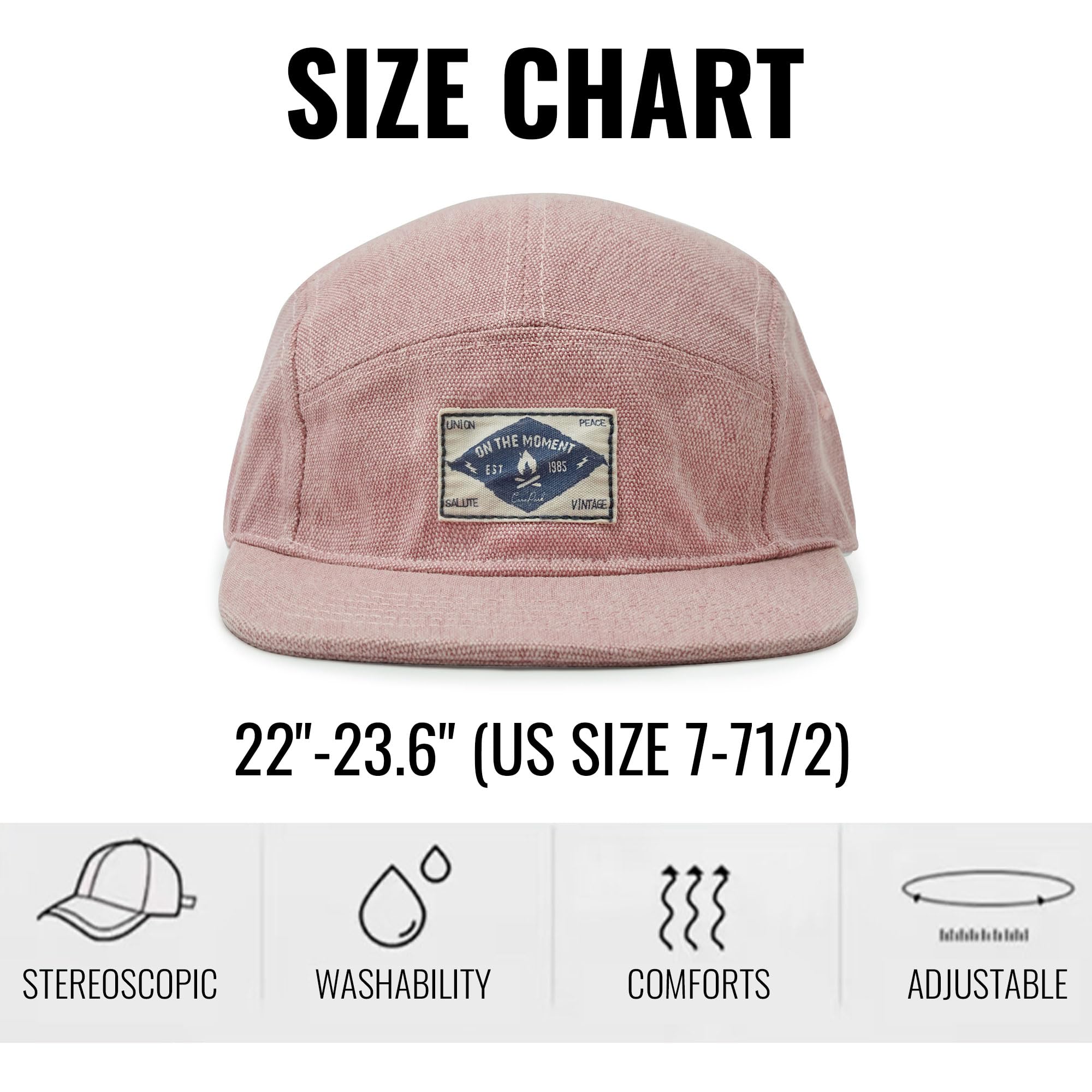 Croogo Cappello a 5 pannelli Cappello a tesa piatta Berretto da baseball Urban Street Camper Cappelli Snapback Trucker Cappello piatto Bill Montato Papà Cappello Hip Hop