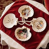 Vista 2 de 30 conchas grandes de vieira natural, conchas marinas blancas de 2 a 3 pulgadas, para manualidades, pintura, fiestas temáticas oceánicas