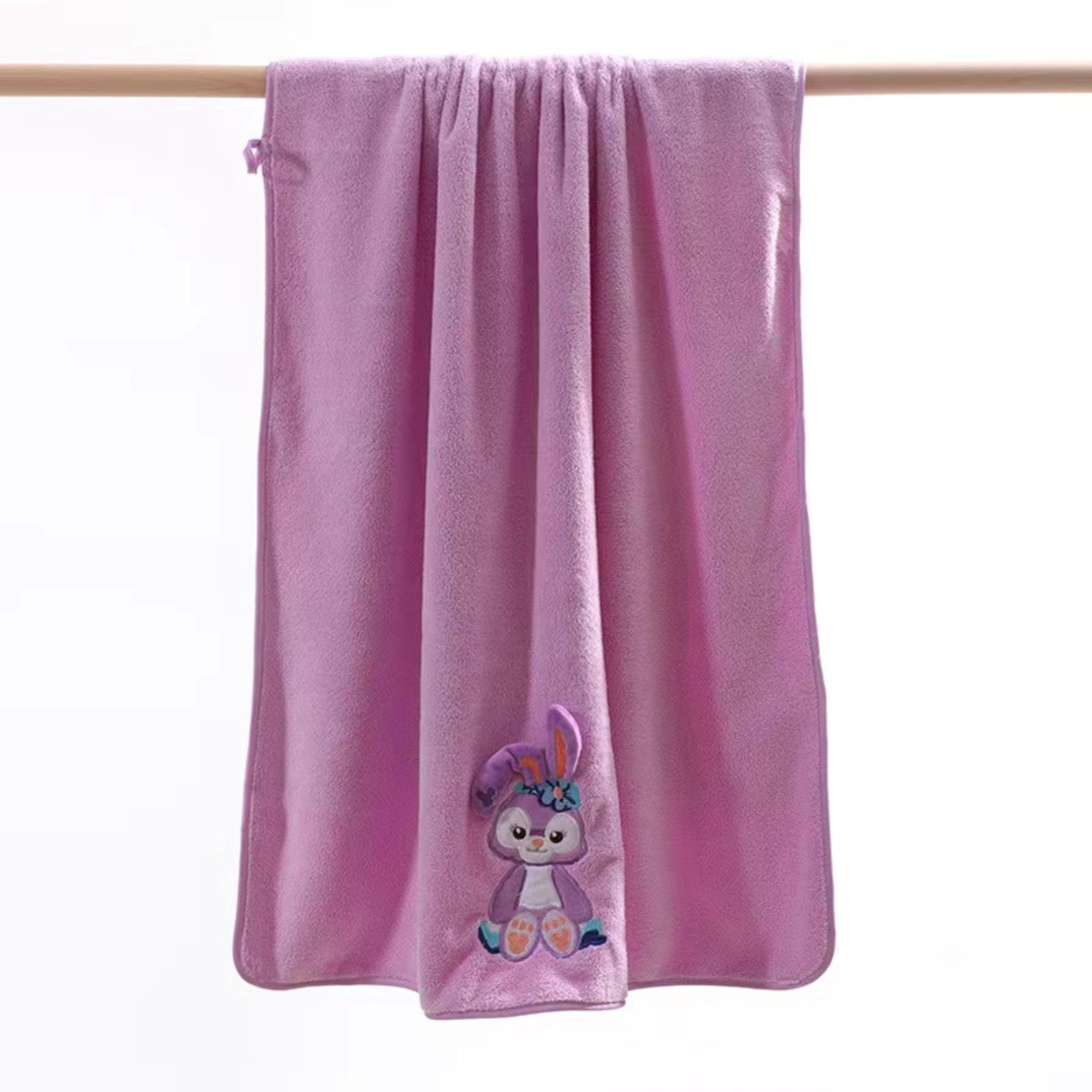MAXOSHINE Toalla de baño de microfibra para niños, toalla de bebé de conejo de secado rápido, súper absorbente, para recién nacidos, bebés y niños pequeños, toalla súper suave para niños y niñas