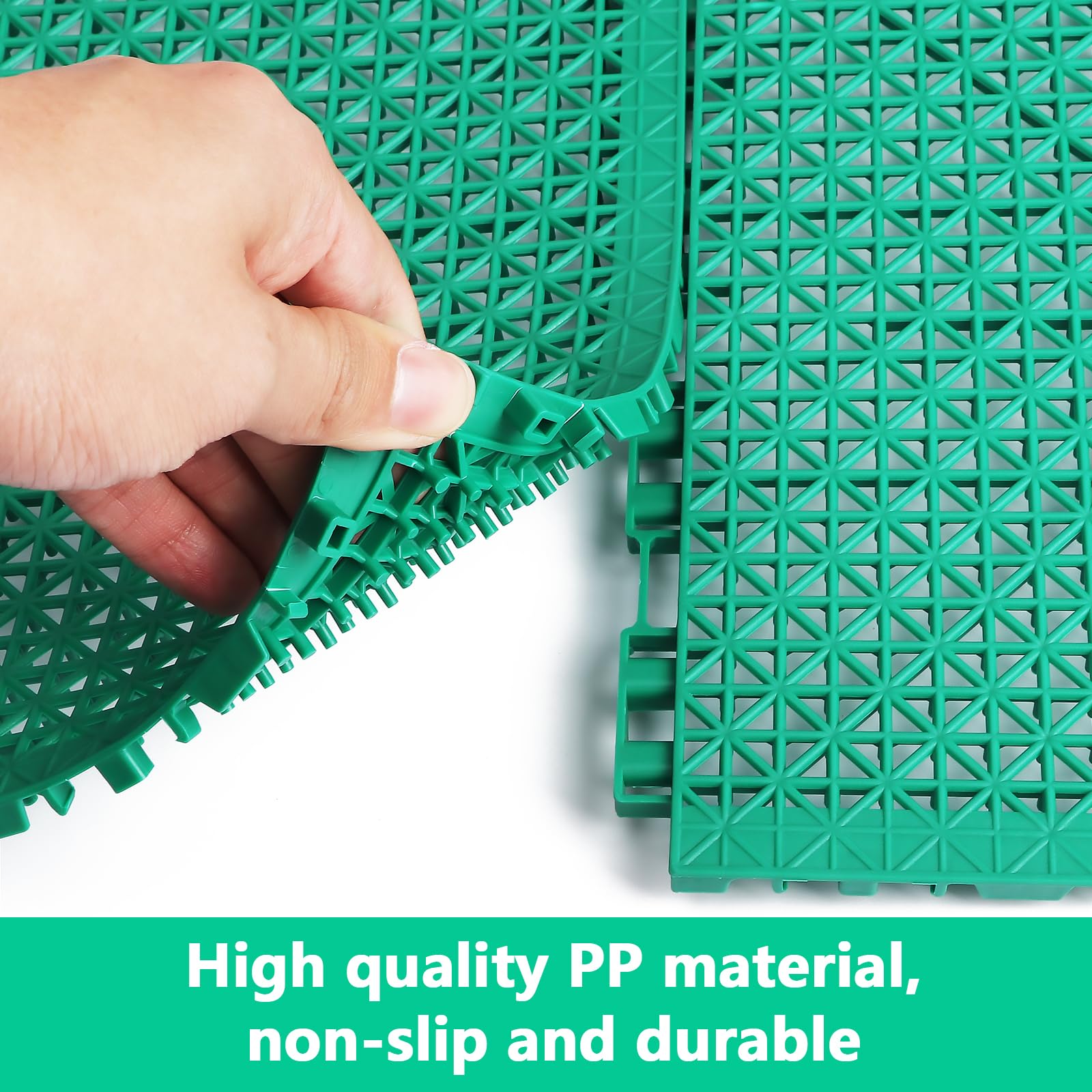 16 Pack Modular Interlocking Cushion, 9.8