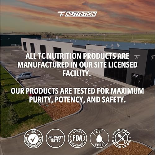 Miniatura 3 de TC Nutrition Monohidrato de creatina en polvo de 0.18 oz (5 g), creatina pura en polvo para mayor fuerza, crecimiento muscular, mayor resistencia y