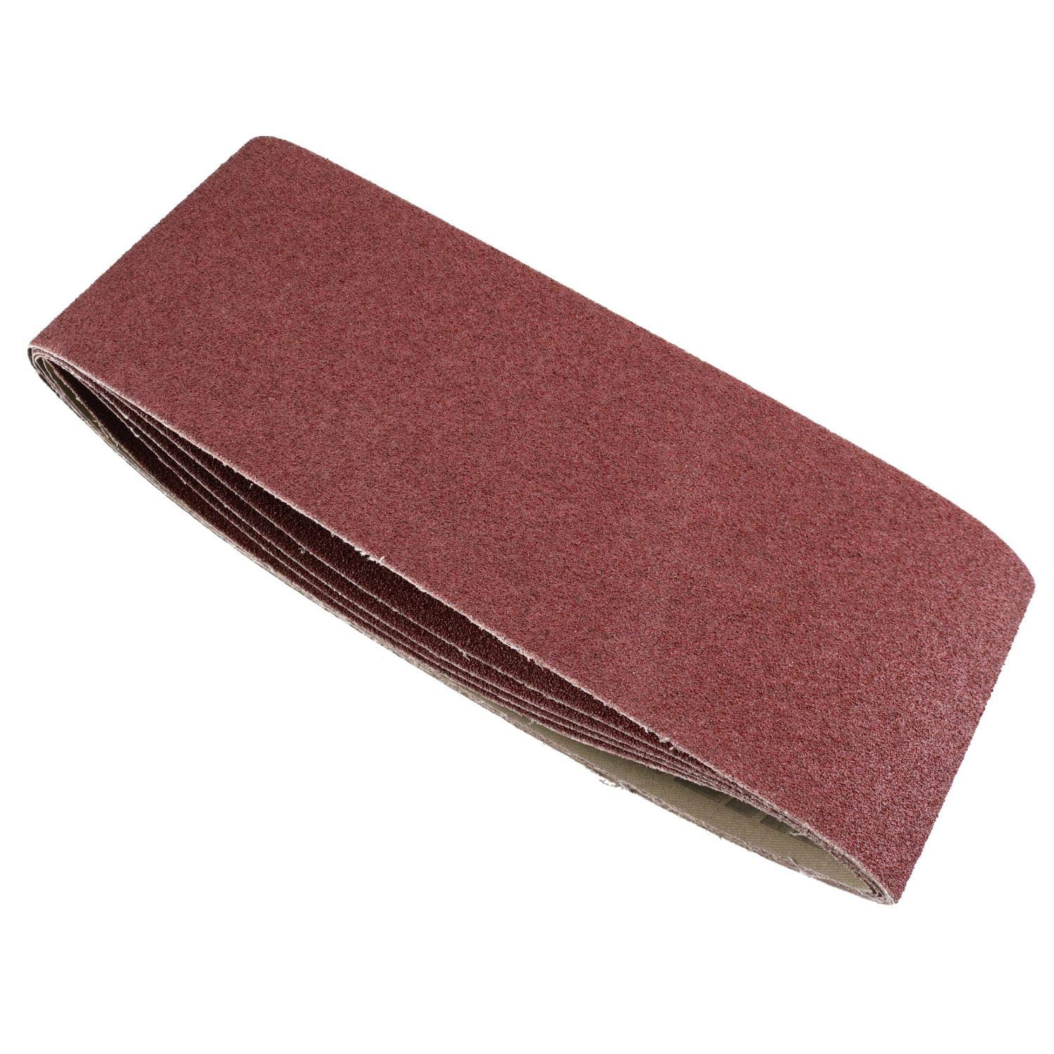 Correa archivo Finger Power Sander abrasivo Bandas de lija de 610mm x 100mm grano 80 20 pk