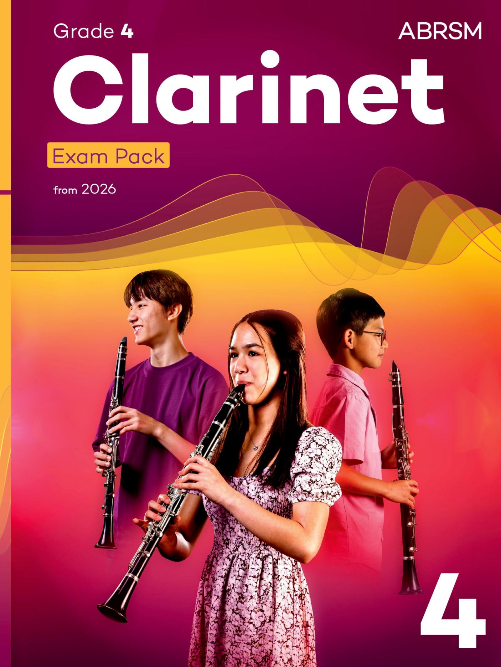 Clarinet Exam Pack from 2026, ABRSM Grade 4 by ABRSM (Sheet music)