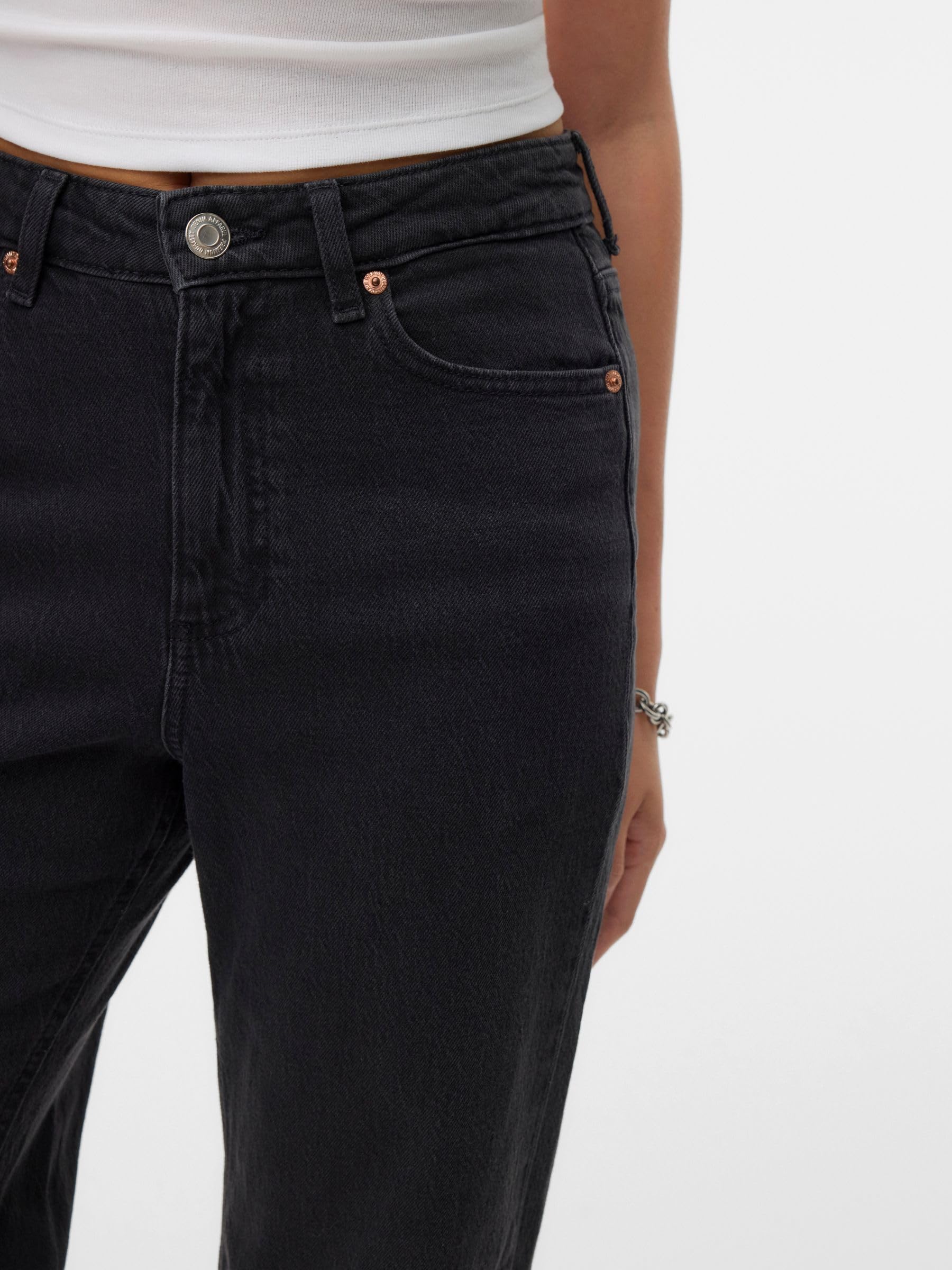 VERO MODA Vmtessa Hr Mom Jeans Ra220 Ga Noos - Vmtessa Hr Mom Jeans Ra220 Ga Noos Kobiety