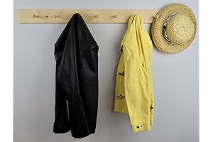 48” Unfinished Shaker Peg Rack