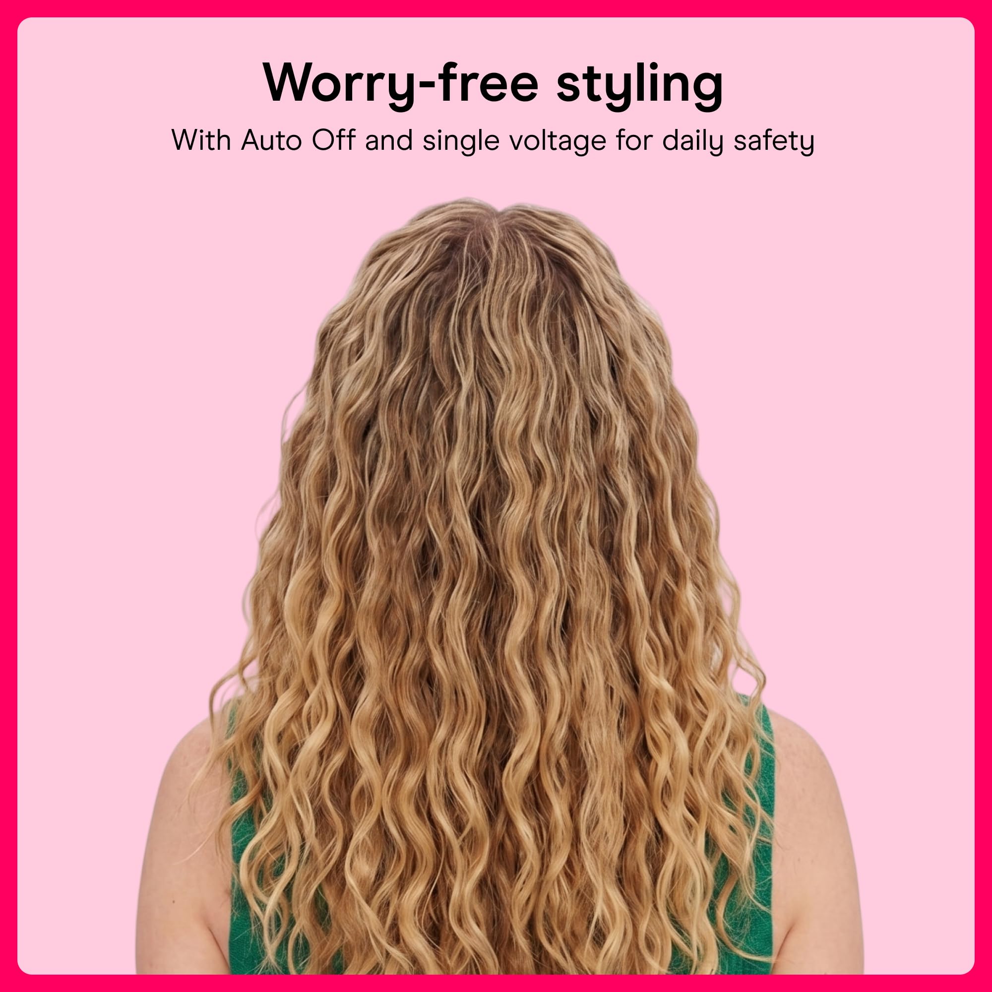Conair Triple Barrel Curling Iron - Waves & Curls -6 Conair Triple Barrel Curling Iron - Waves & Curls -6