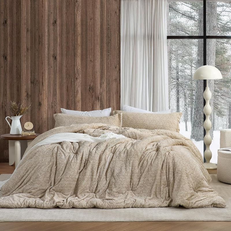 Coma Inducer Mountain of Shoulder Alaskan King Comforter Set White Gold