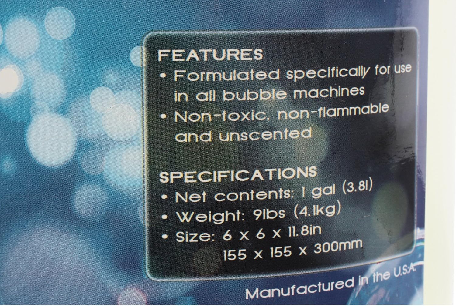 CHAUVET DJ Bubble Machine Fluid - 1 Gallon