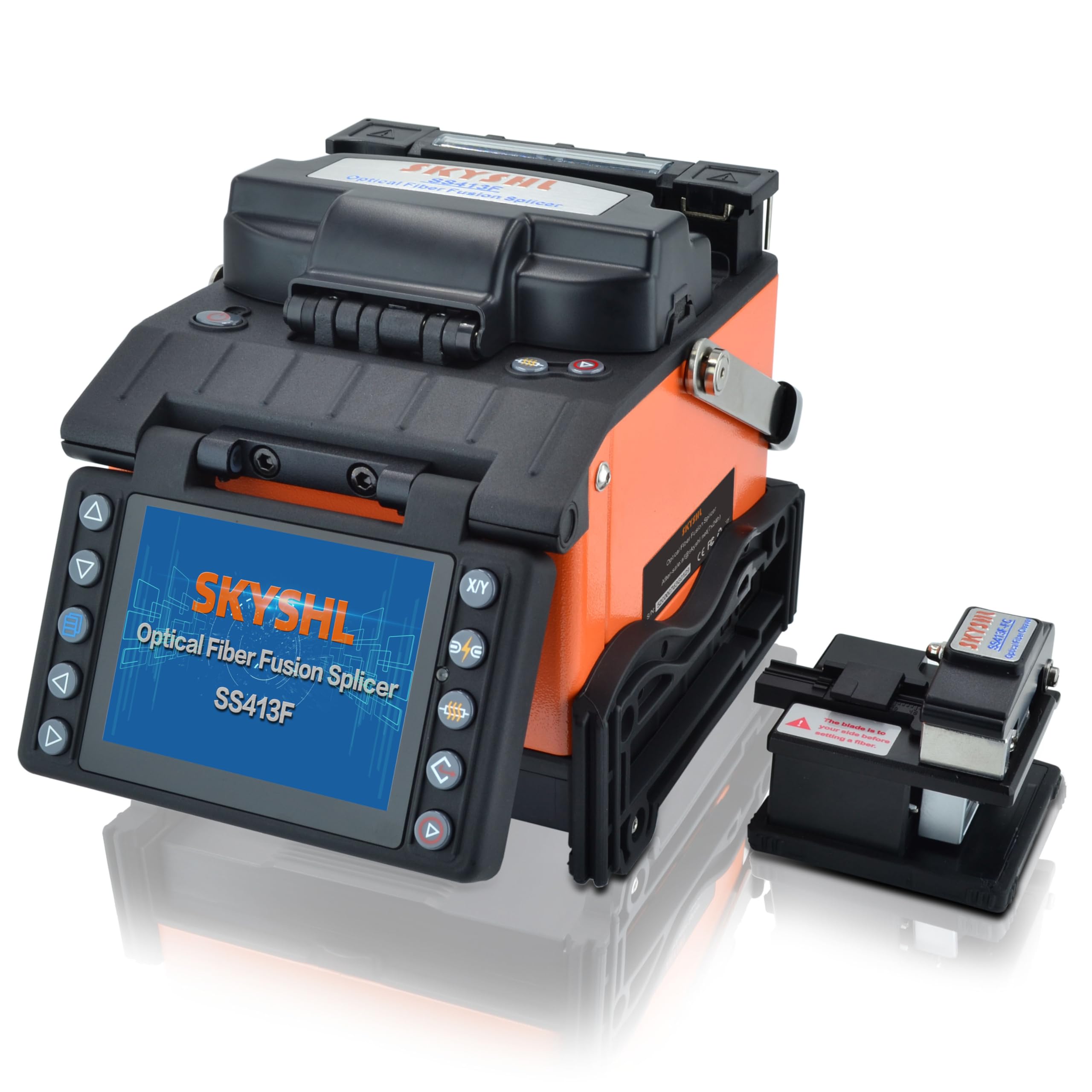 Alineación de Núcleo a Núcleo ARC Fusionadora de Fibra Óptica Baja Pérdida de Empalme Fusion Splicer Auto Soldadora Empalmadora de Fibra Óptica -SS413F-211