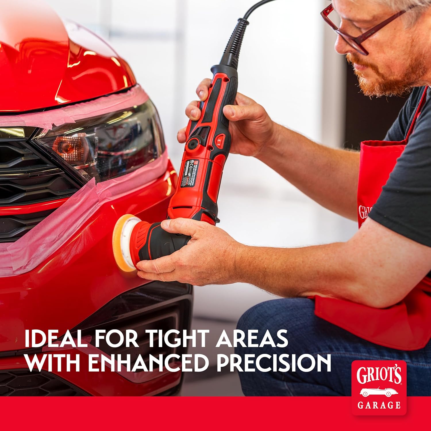 Griot's Garage 3" BOSS Pro-Grade Pad System Kit for Car Detailing, Includes Microfiber and Foam Pads for Paint Polishing, Perfecting, Correcting, and Cleaner