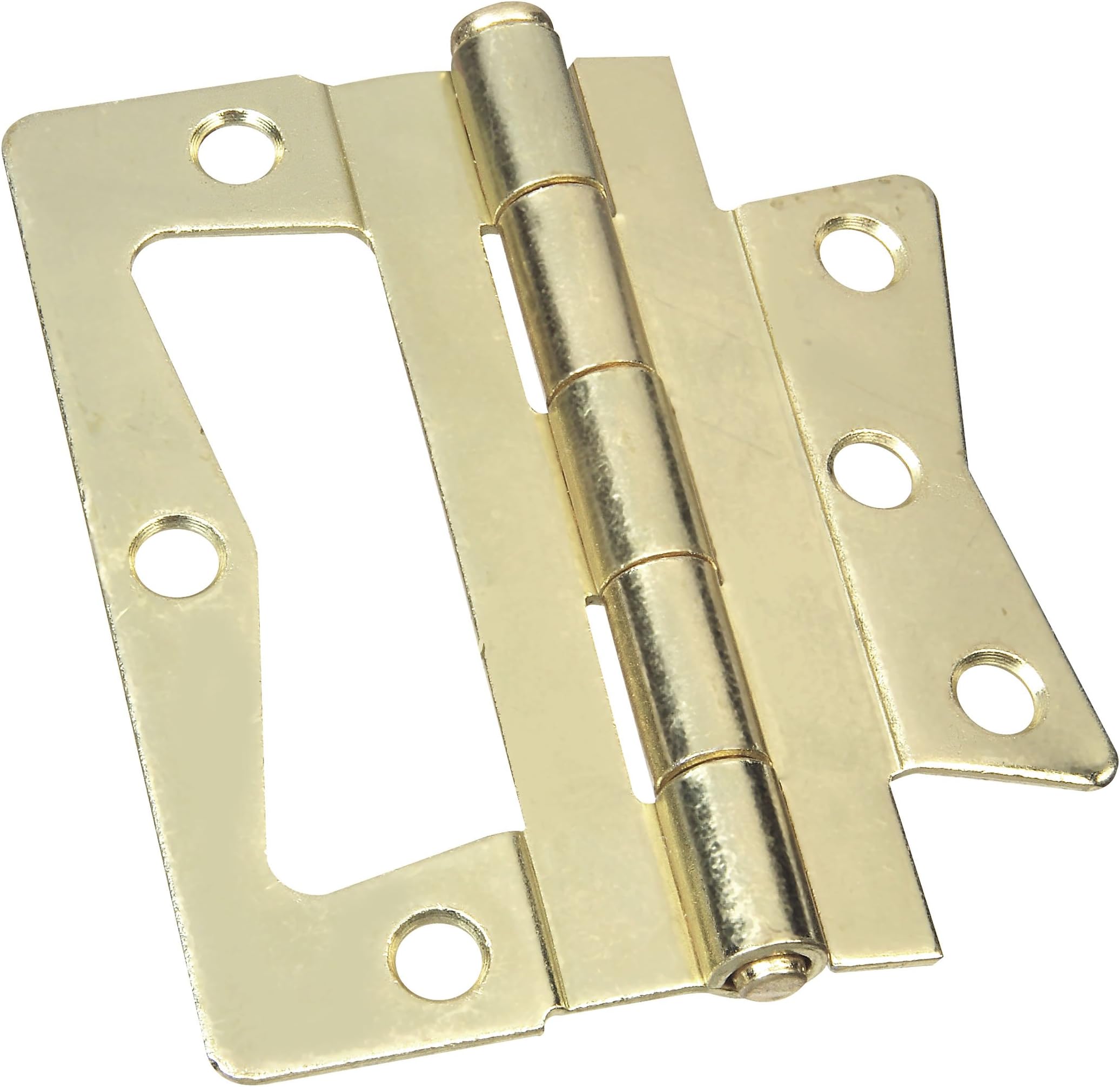 Stanley Hardware CD815 4" Non-Mortise Hinge in Bright Brass
