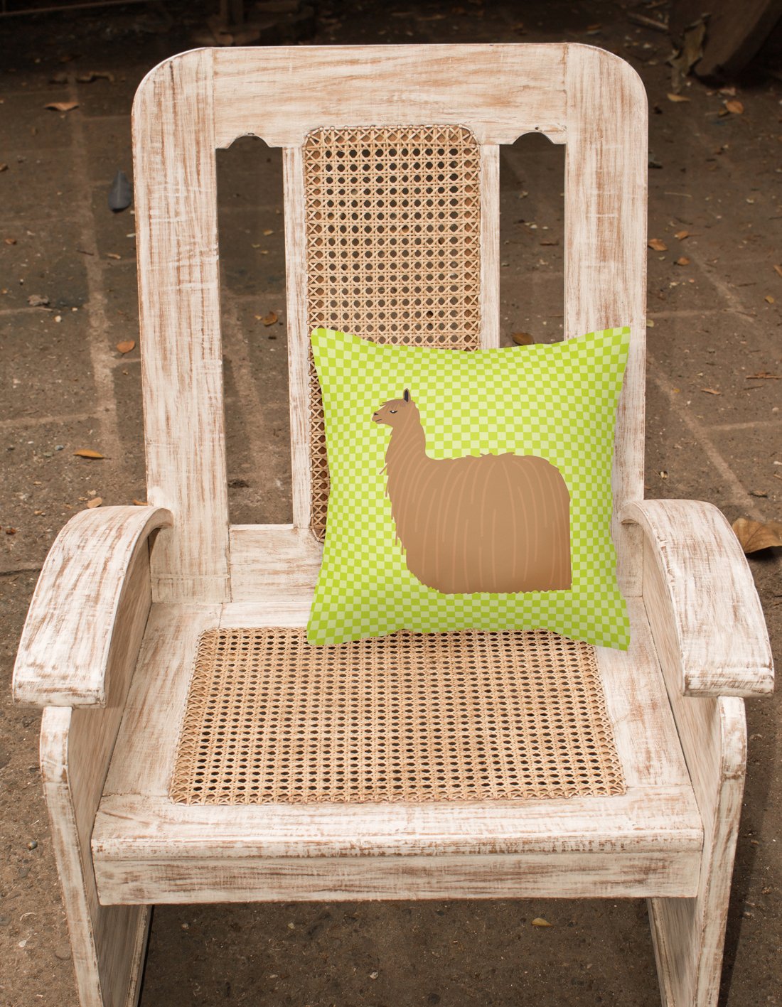 Caroline's Treasures Cuscino decorativo in tela con pigne