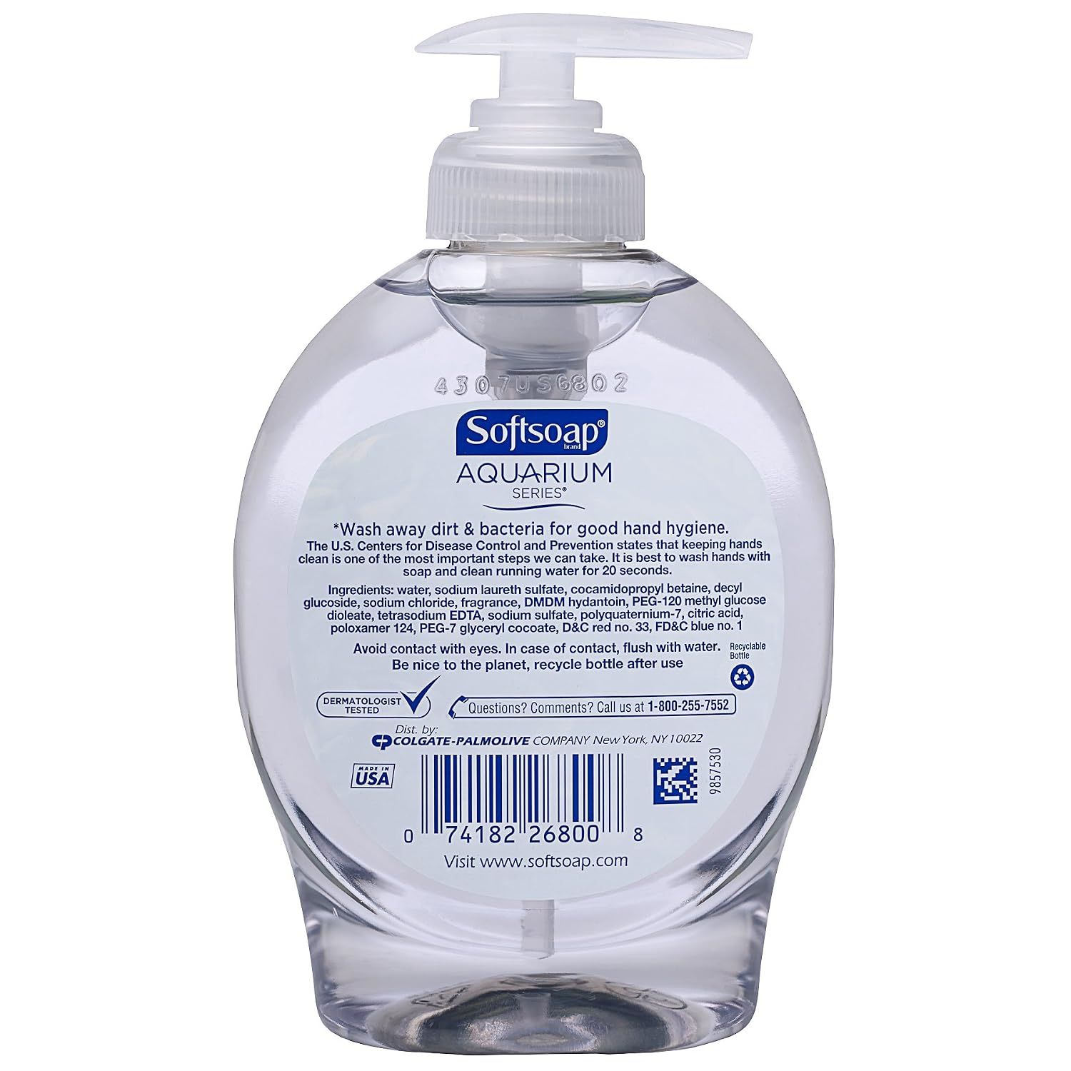 Softsoap Liquid Hand Soap Pump, Aquarium, 7.5 fl oz image 2