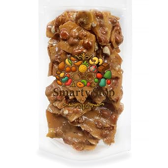 Home Style Peanut Brittle Candy by Smarty Stop (1 Pound (Pack of 1))