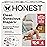 The Honest Company Clean Conscious Diapers for Delicate Skin Up to 100% Leakproof Hypoallergenic Fragrance-Free Baby Gender Neutral Prints Super Club Box Size 4 (22-37 lbs) 104