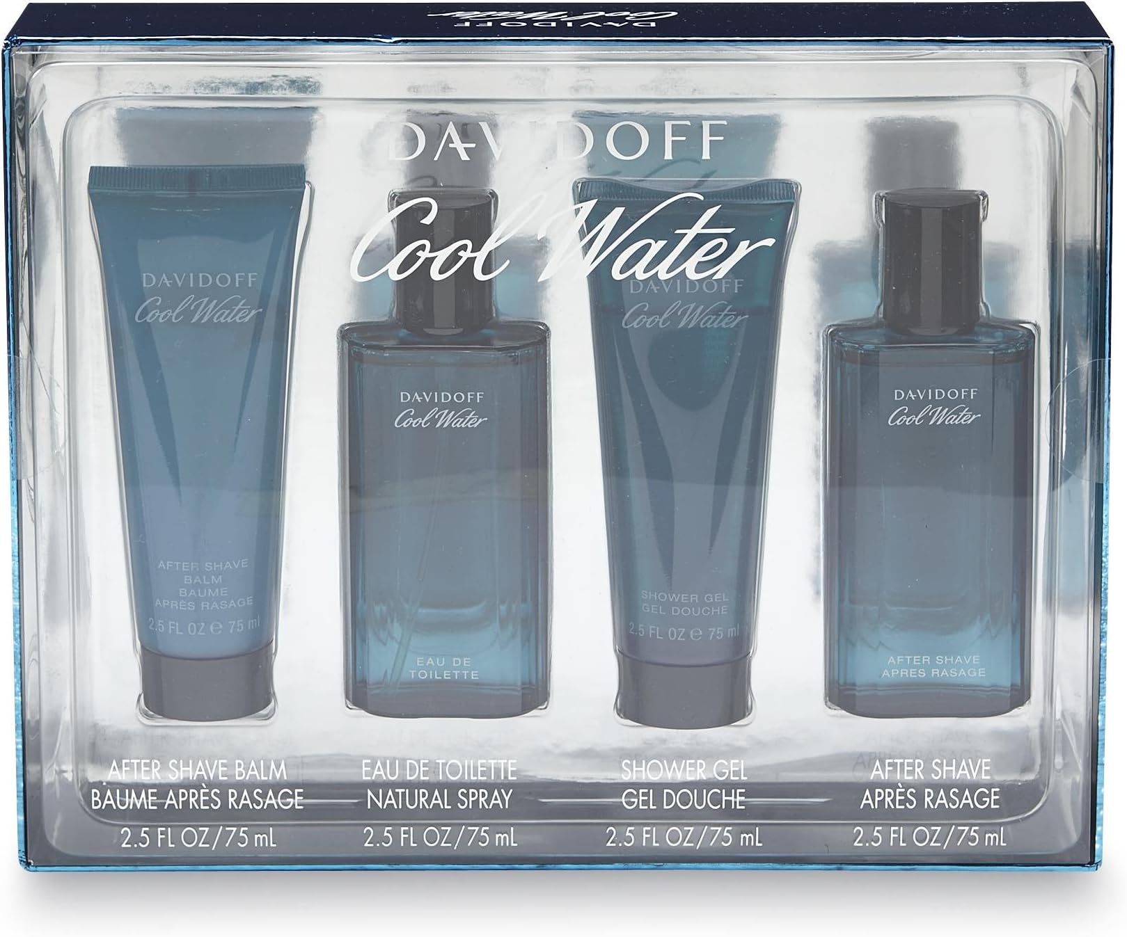 Davidoff Cool Water 4 Pieces Colognes Set for Men