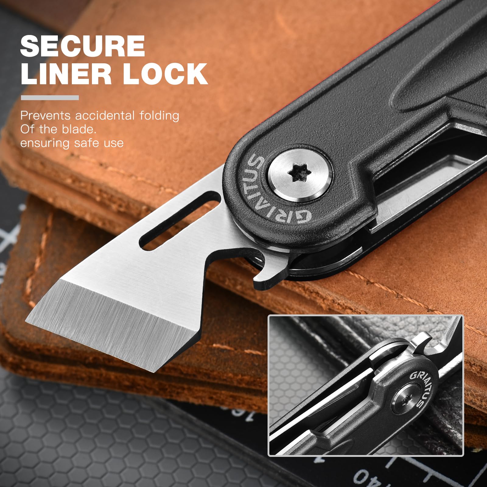 Regalo Uomo 2in1 Coltello Multiuso con Apribottiglie, Portachiavi, Campeggio Accessori Utili, Regali di Natale, Regalo Uomo Compleanno, Regalo Anniversario per Lui