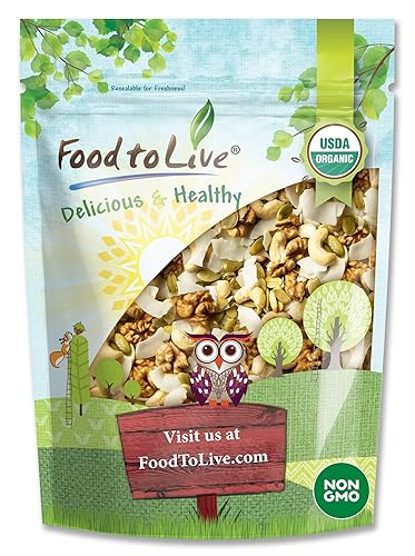 Mezcla orgánica de coco y amigos, 2 libras, mezcla de bocadillos crudos y sin OMG contiene chips de coco, anacardos, semillas de calabaza y nueces. Mezcla orgánica de coco y amigos, 2 libras, mezcla de bocadillos crudos y sin OMG contiene chips de coco, anacardos, semillas de calabaza y nueces.