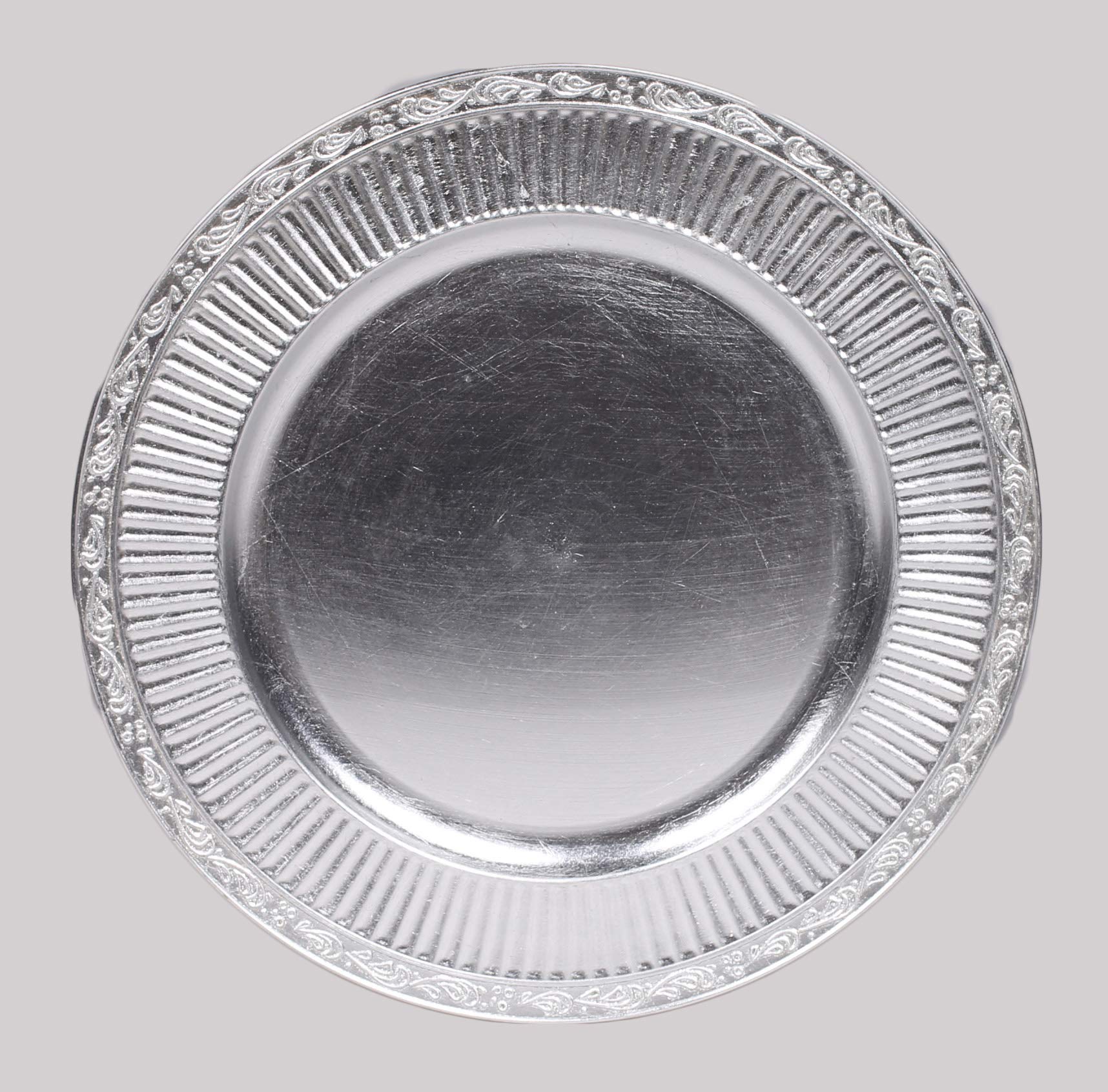 Home Decoration Accessories Acrylic Charger Plates Round 13