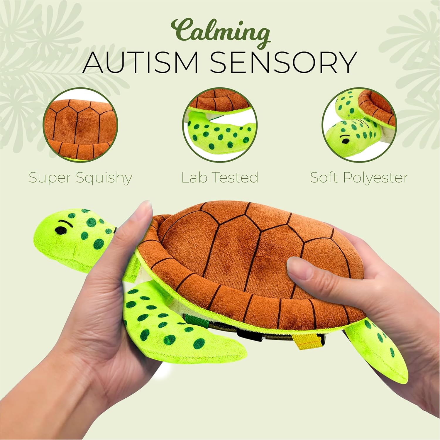 Sea Turtle Dementia Products for Elderly – Calming and Comforting Sensory Fidget Toy for Adults with Dementia, Individuals with ASD, Autism