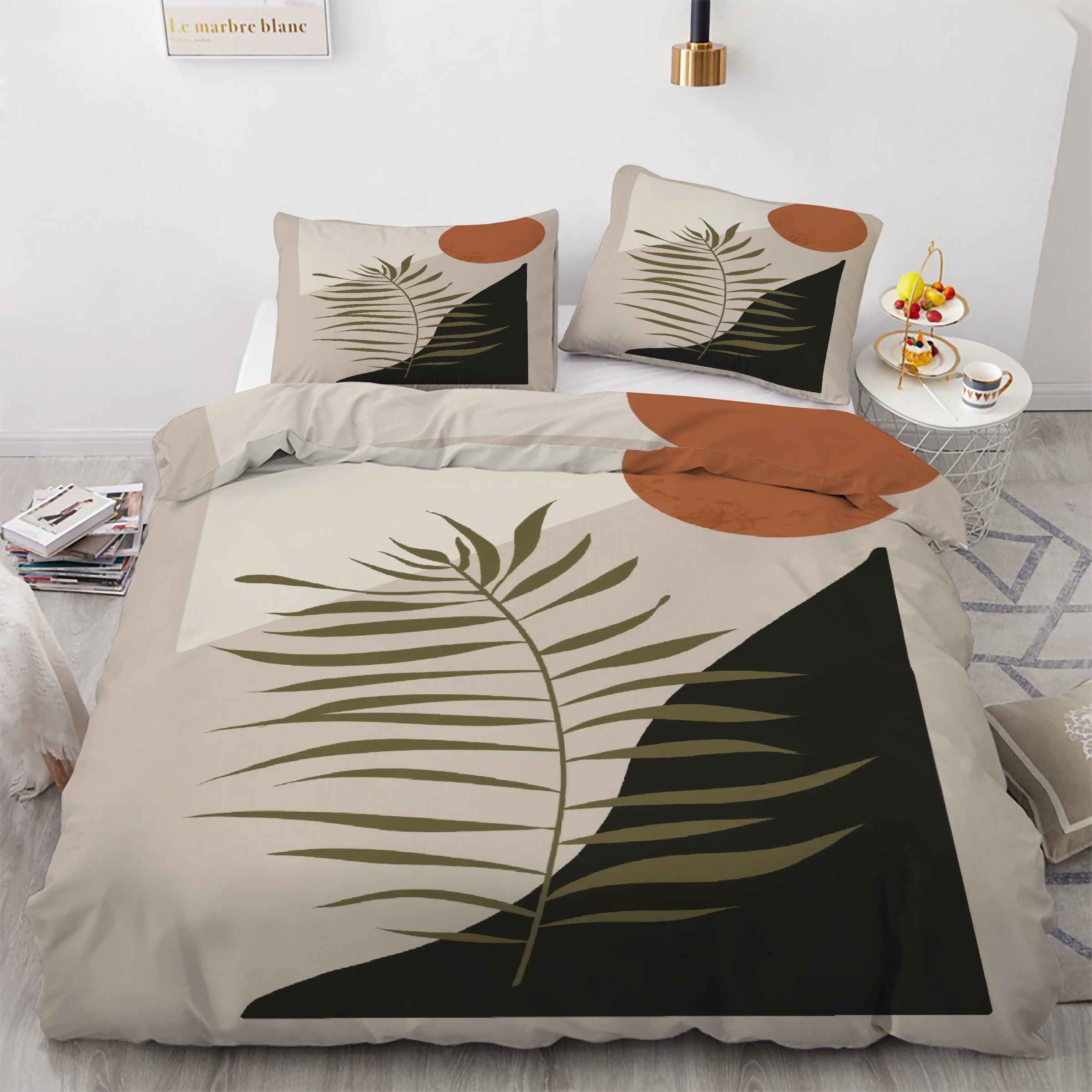 Housse de couette 220x240 fermeture éclair pour fixer facilement votre parure de lit