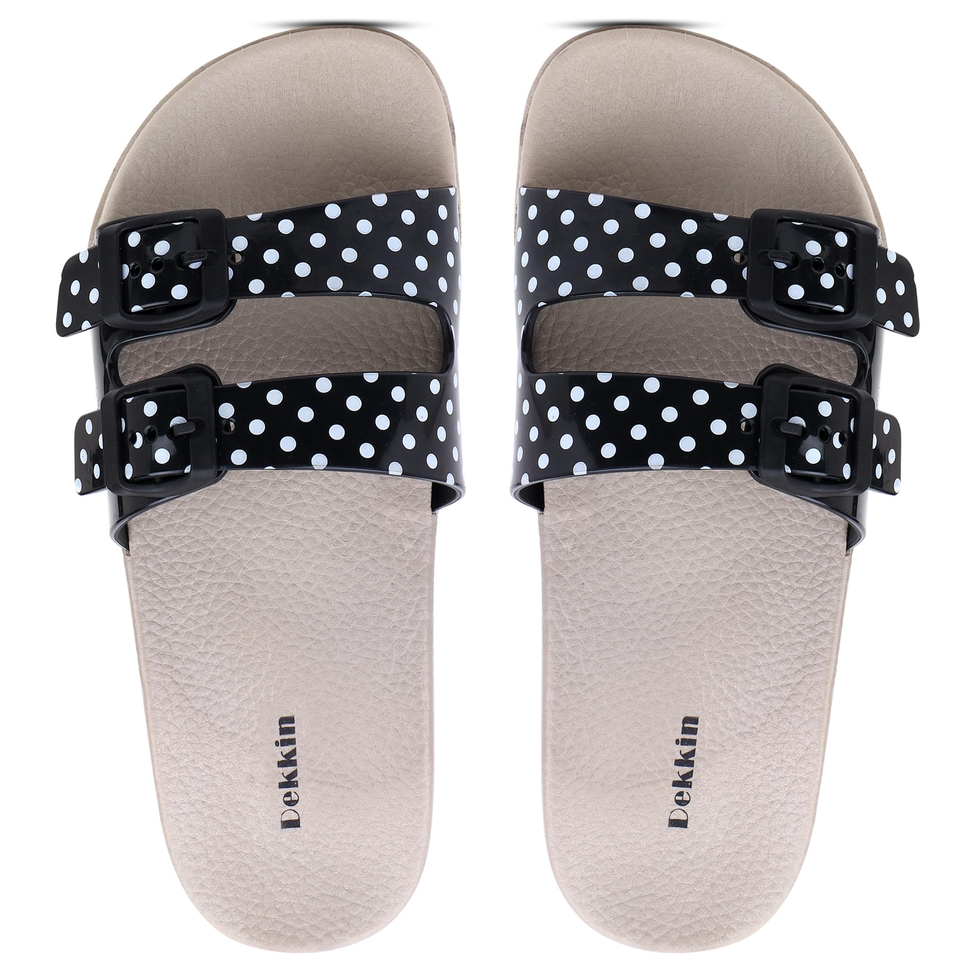Dekkin Fashion Casual FlipFlop Slipper Slides For Women and Girls W059-10 Black - 5 UK (B0CRYBS5HL) Amazon Price History, Amazon Price Tracker