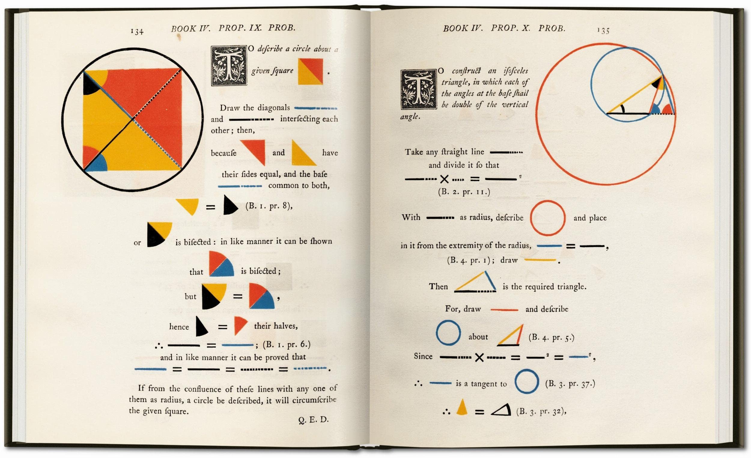 Oliver Byrne: The First Six Books of the Elements of Euclid