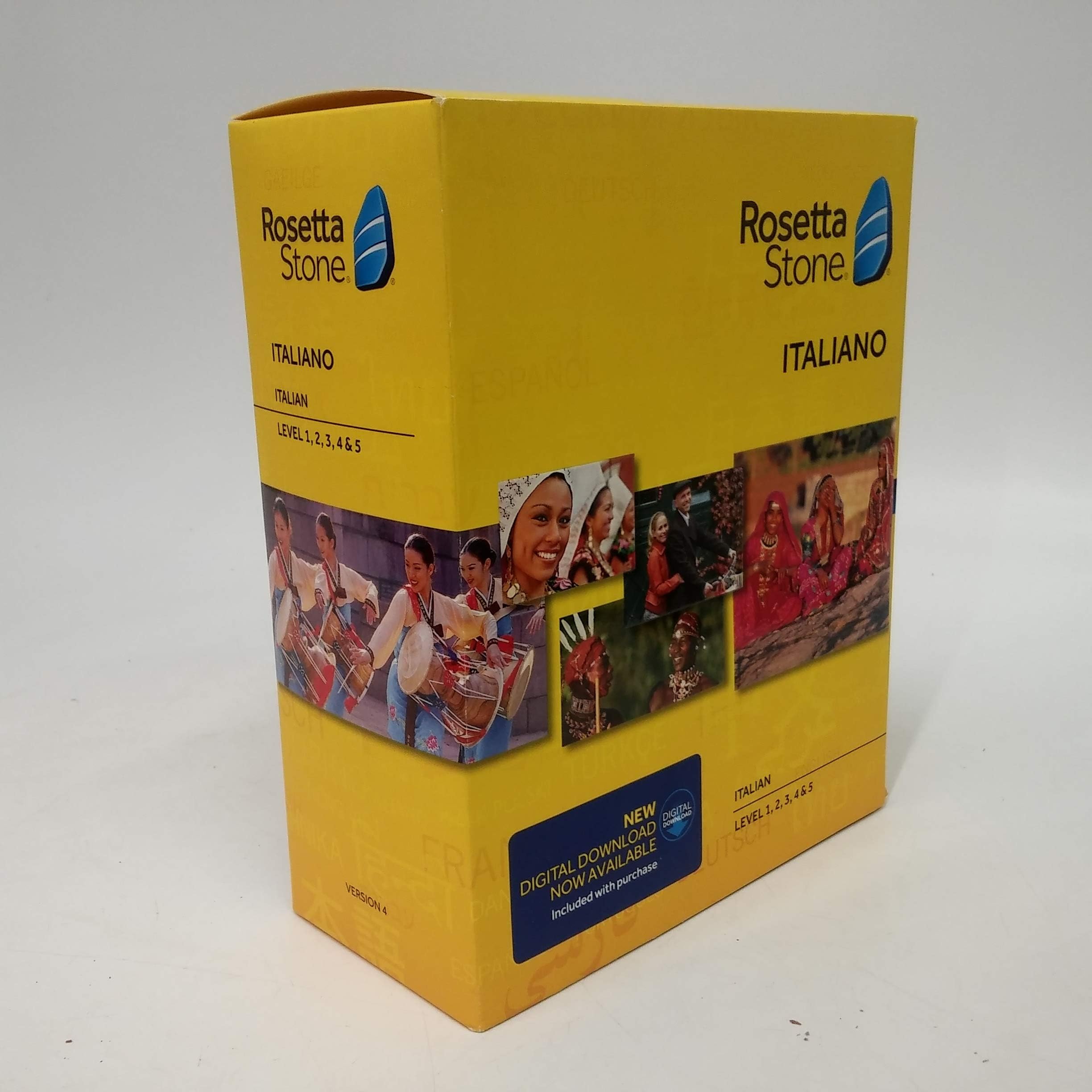 Learn Italian: Rosetta Stone Italian - Level 1-5 Set