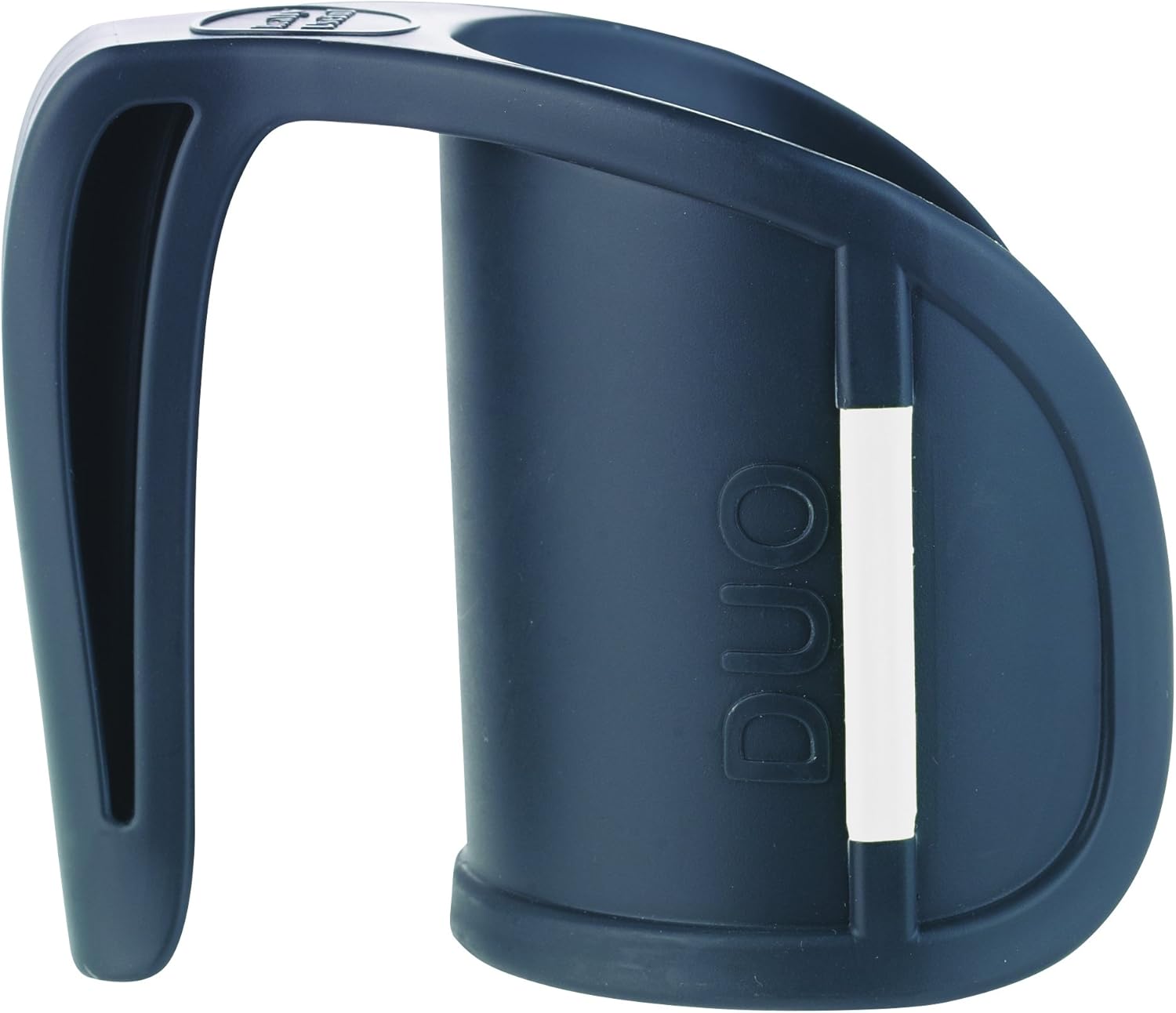 HealthSmart DUO Beverage Grip Handle for Mugs, Glasses and Bottles, Protects Hands from Hot Mug Surfaces, Blue, 0.5 Pound : Health & Household