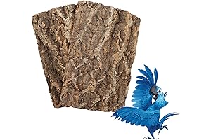Natural Cork Perch for Birds and Small Pets