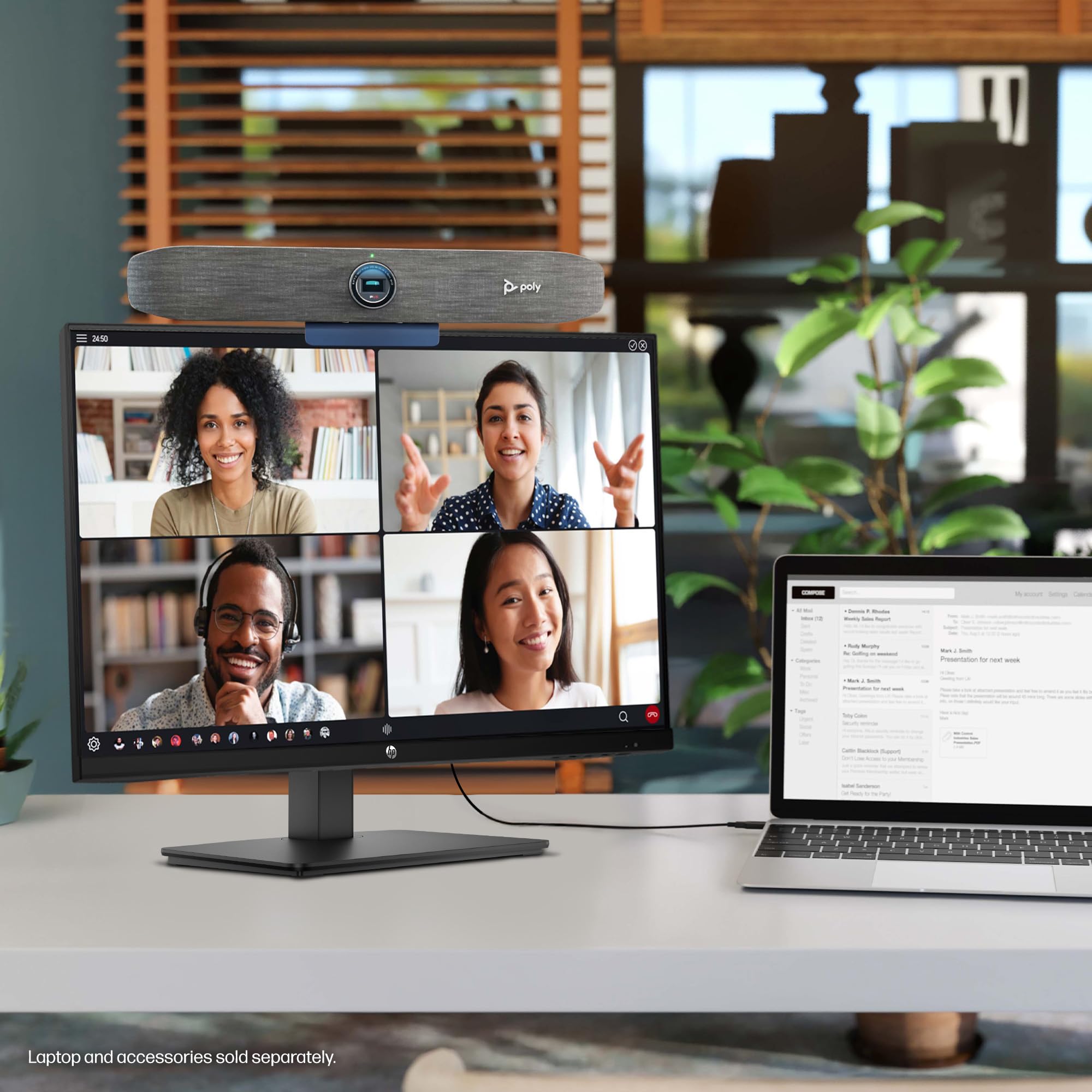 HP Series 3 27 inch FHD Monitor, Full HD Display (1920 x 1080), IPS Panel, 1300:1 Contrast Ratio, 250 Nits, Eye Ease with Eyesafe Certification, Black, 327se (2025)