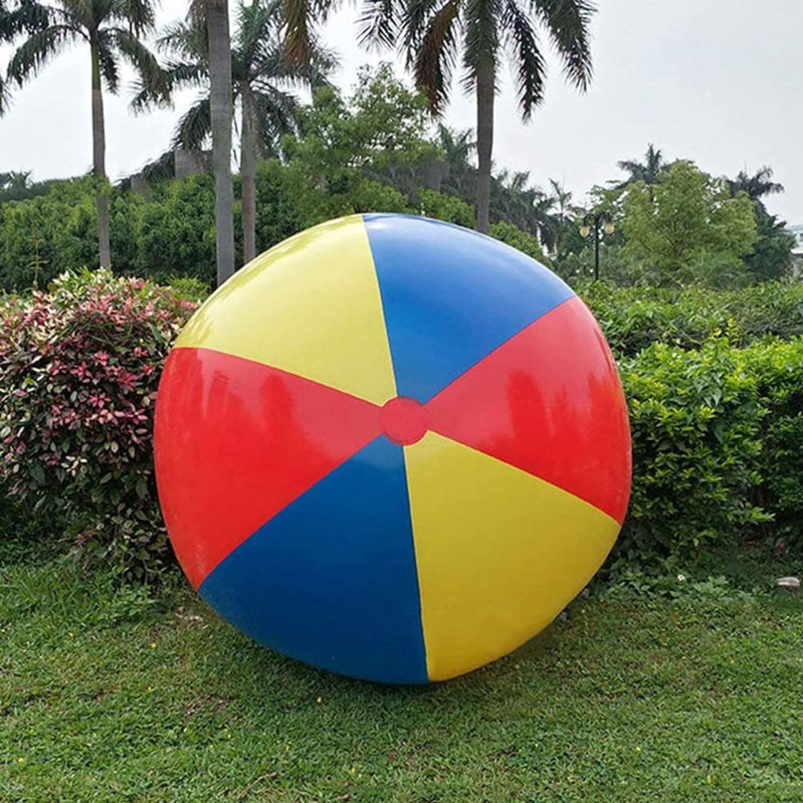 Gukasxi Lot 3 Ballons Plage Gonflables 35 Cm - Motifs Pastèque, Ananas, Été Coloré - Jouets Piscine Enfants Adultes