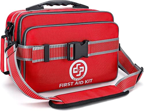 GEVOKE Professional 500 Piece Emergency First Aid Kit for Home,