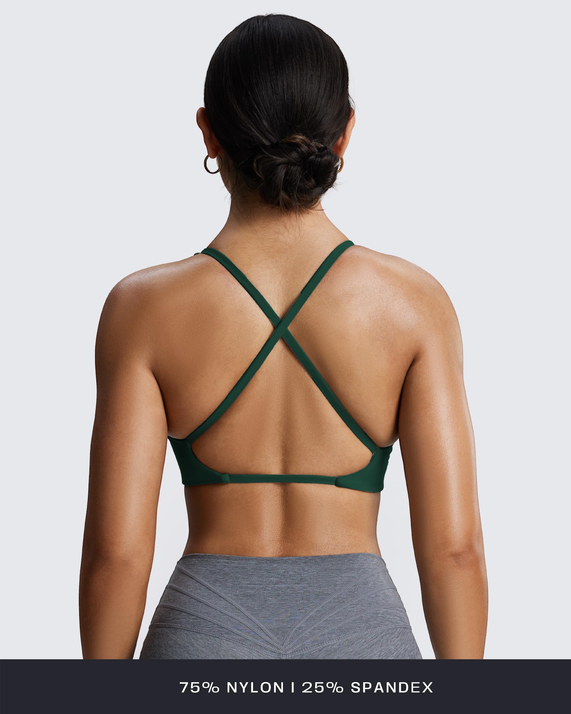 Aoxjox Damen Metamorph Sienna Twist Bra Sport-BH
