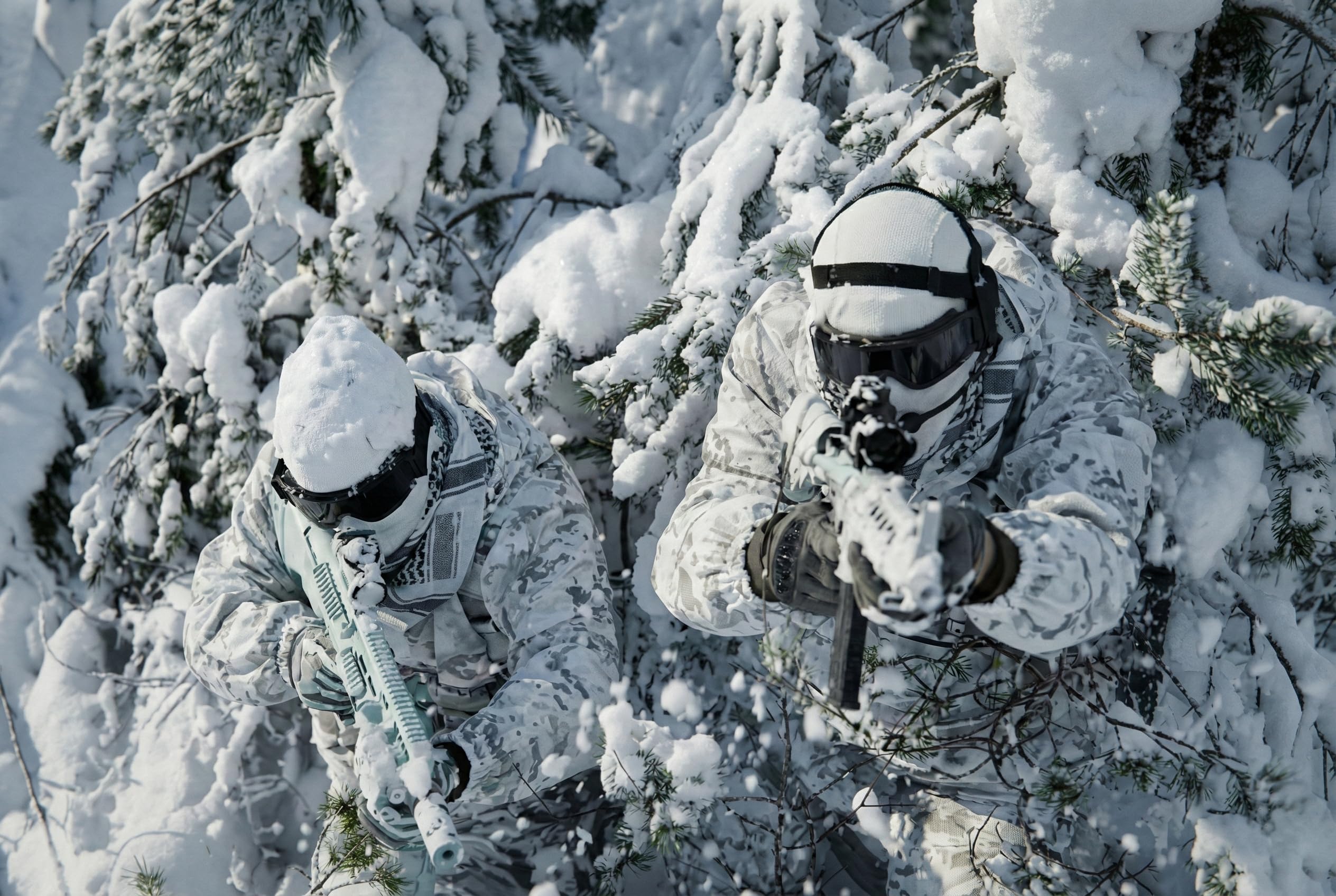 Eosphorus Multicam Alpine Camuflaje de nieve para caza airsoft paintball