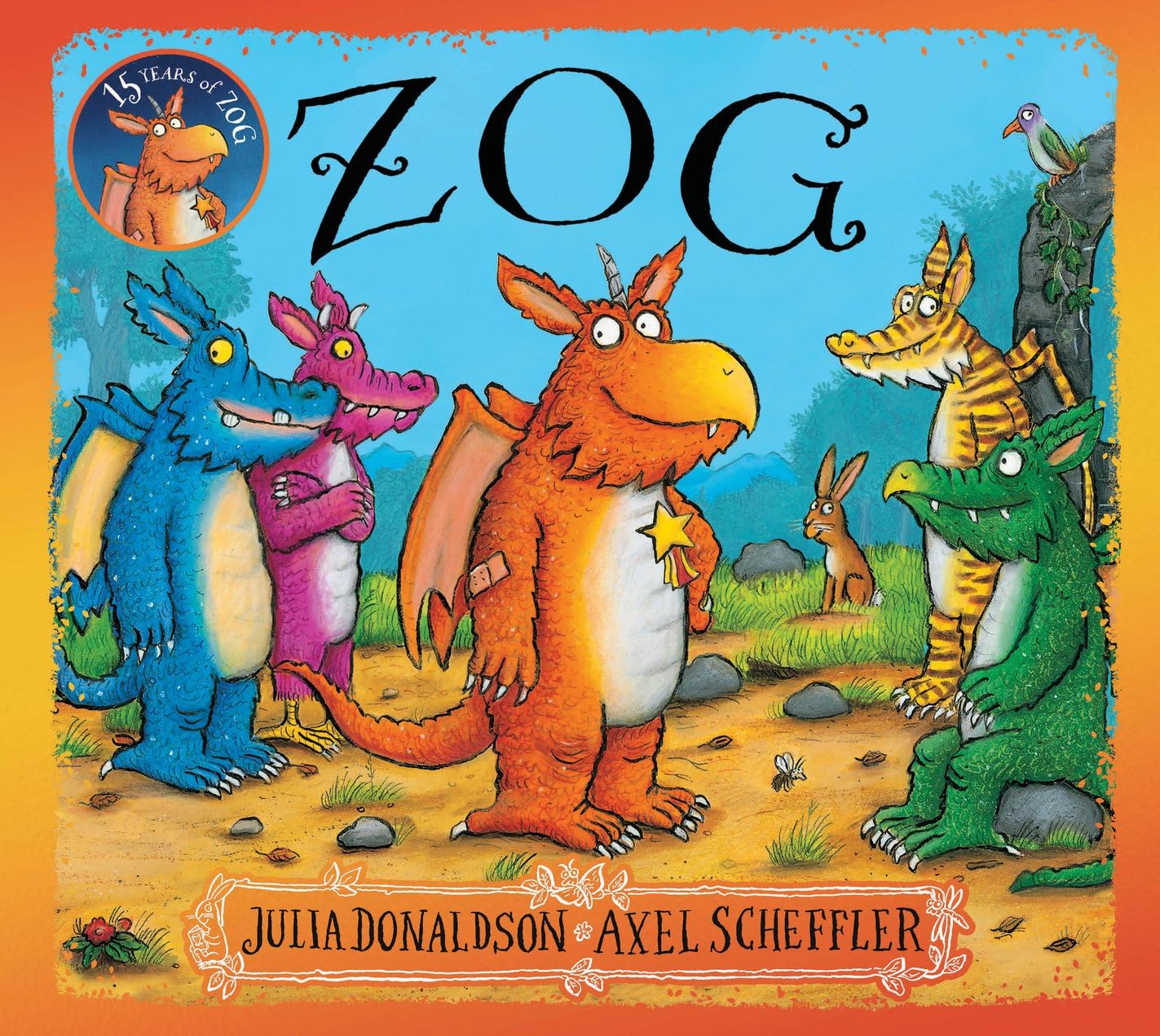 Zog 15th Anniversary Edition by Julia Donaldson PAPERBACK 9780702338335