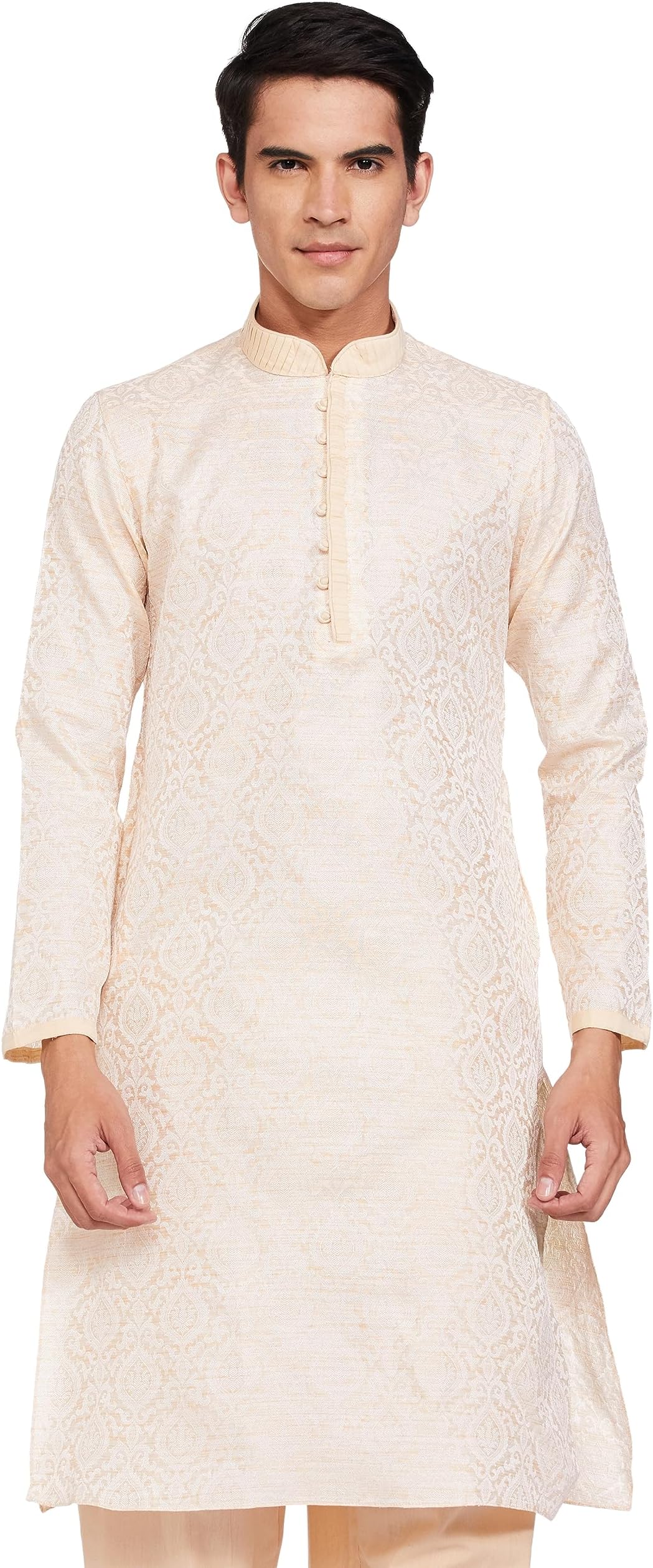 Manthan Men's Art Silk Kurta