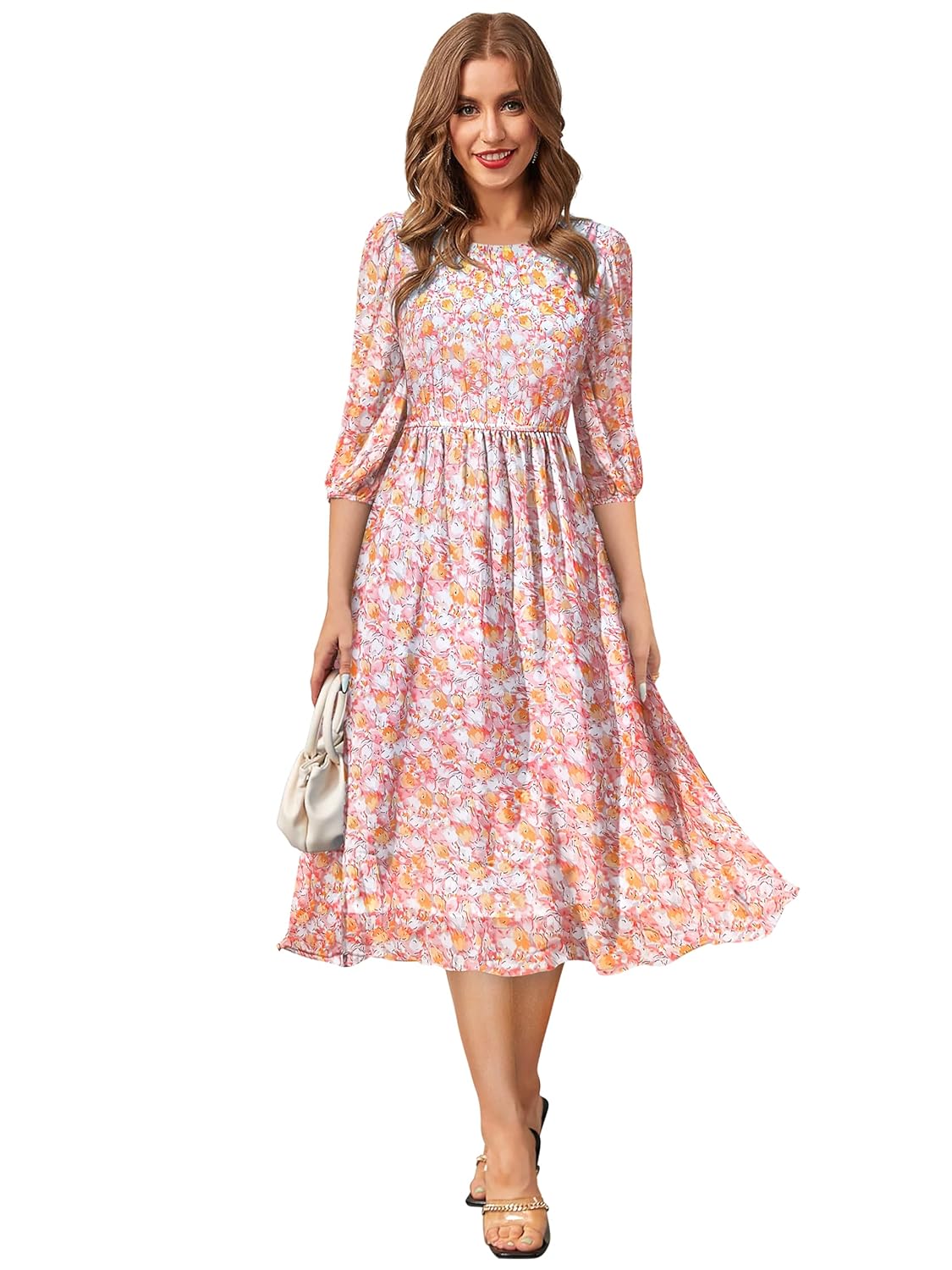 KERI PERRY Women’s Georgette Floral Fit & Flared Western Dress | Dress for Women | A line | Anarkali Dress | Gown Dress | Western Dress | Exclusive Women Dress | Bollywood Dress | Dress | Fashion KERI PERRY Women’s Georgette Floral Fit & Flared Western Dress | Dress for Women | A line | Anarkali Dress | Gown Dress | Western Dress | Exclusive Women Dress | Bollywood Dress | Dress | Fashion