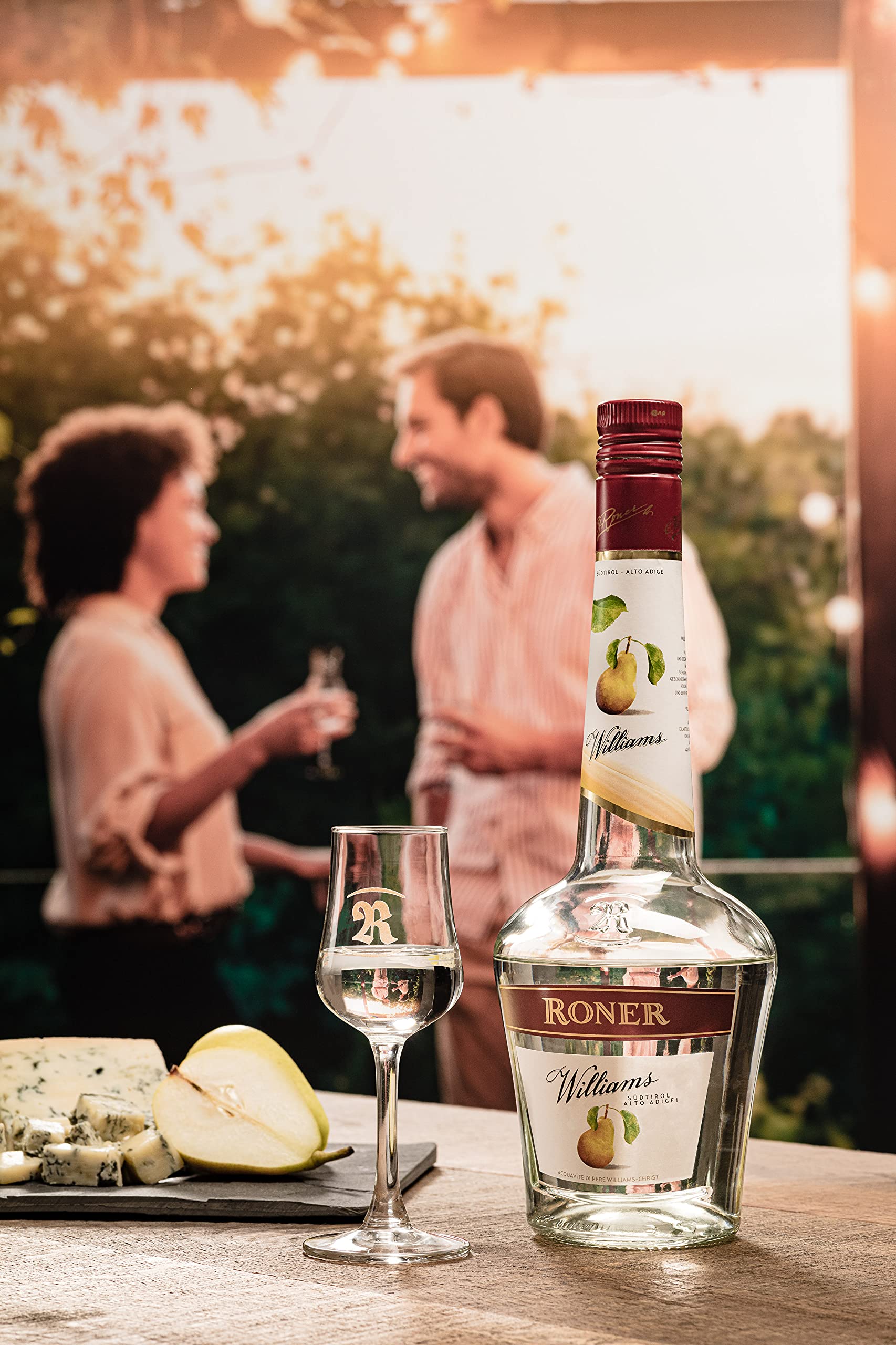 Roner Williams (1x 0,7l) - Distillato di Frutta dalla Distilleria Artigianale Alto Adige Südtirol più premiata d'Italia - 700 ml