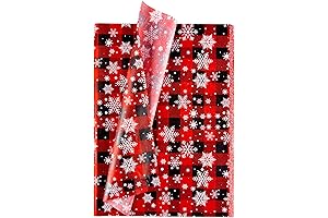 Whaline Buffalo Plaid Christmas Paper