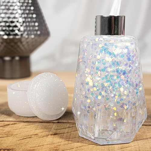 Miniatura 4 de Hemway Escamas metálicas multiusos de alta calidad con purpurina ultra brillante para manualidades, uñas, cosméticos, resina, festivales, cara, pelo